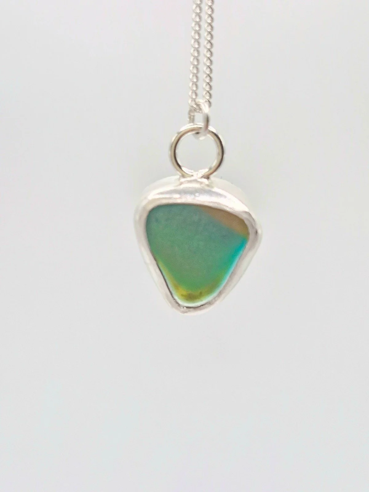 Hexham Necklace (HN020) Green/Turquoise/Lime