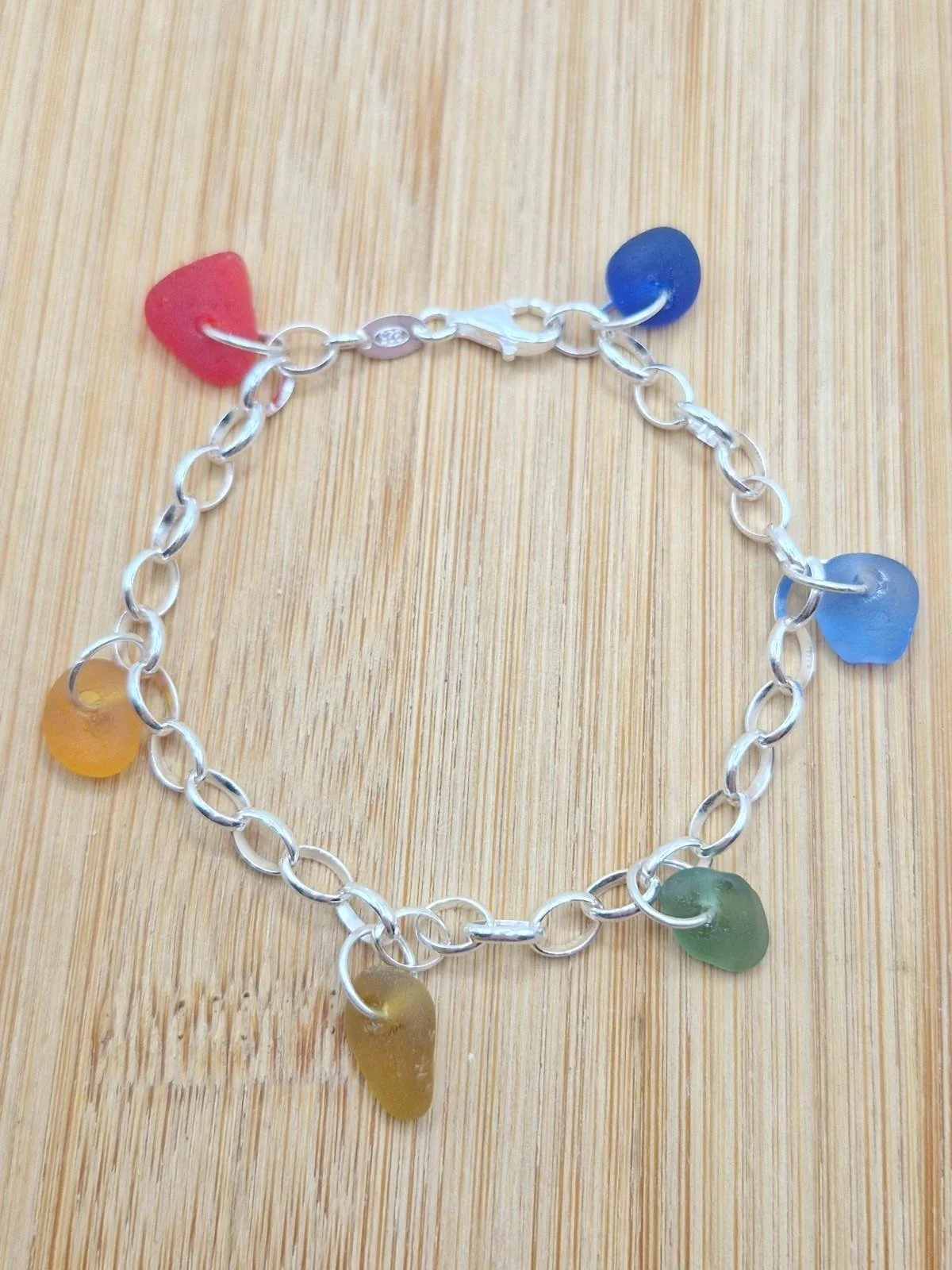 Northumberland Sky Bracelet Rainbow Red Orange Yellow Green Blue