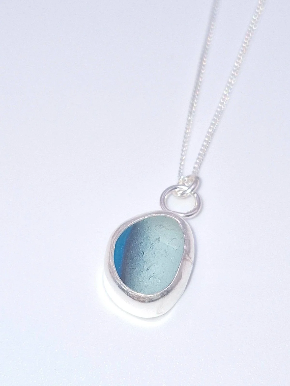 Hexham Necklace (HN080) Blue/White