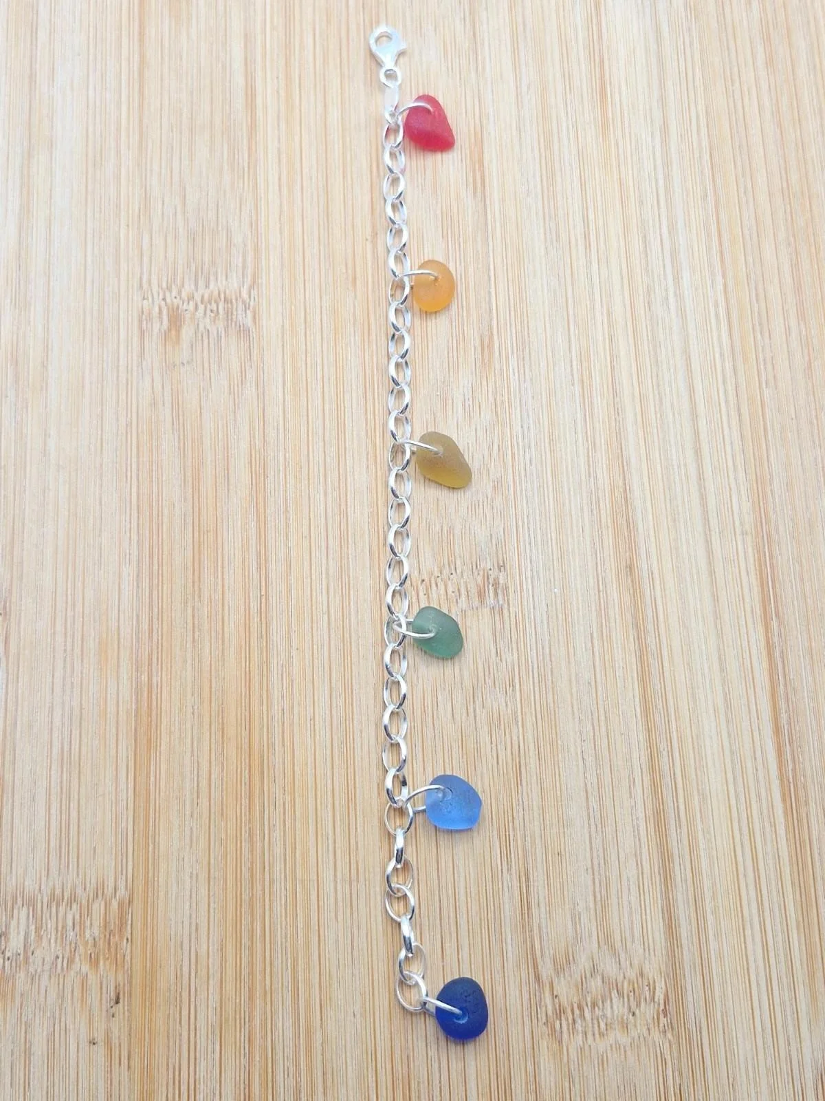 Northumberland Sky Bracelet Rainbow Red Orange Yellow Green Blue