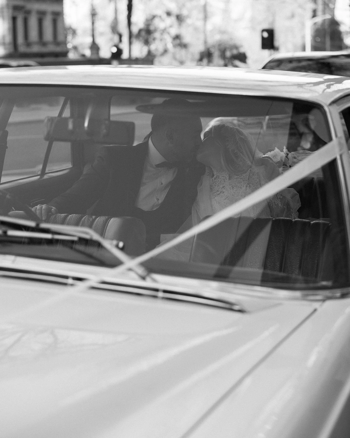The wedding of Ana &amp; Erhan 🤍

Car hire: @melbourne_classic_car_rentals 
Venue: @whitestoneevents 
Staircase: @windsorweddings 
Styling: @melbourneeventflorals 
Celebrant: @geewhatawedding 
MC: @mc.dj.vural 
Dress: @eva_tomala 
Suit: @peterjackso