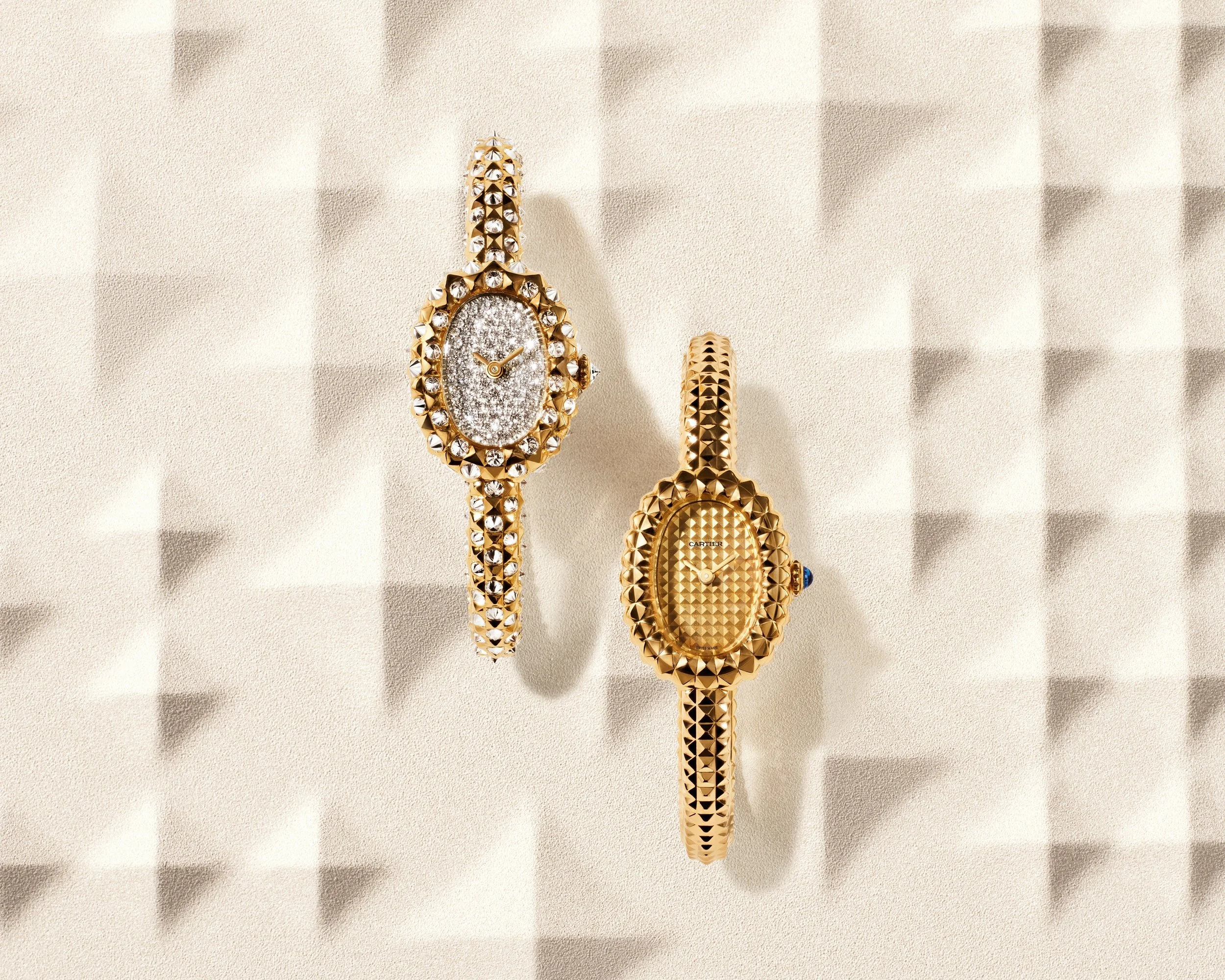 Cartier Reimagines the Baignoire with Clou de Paris Motif