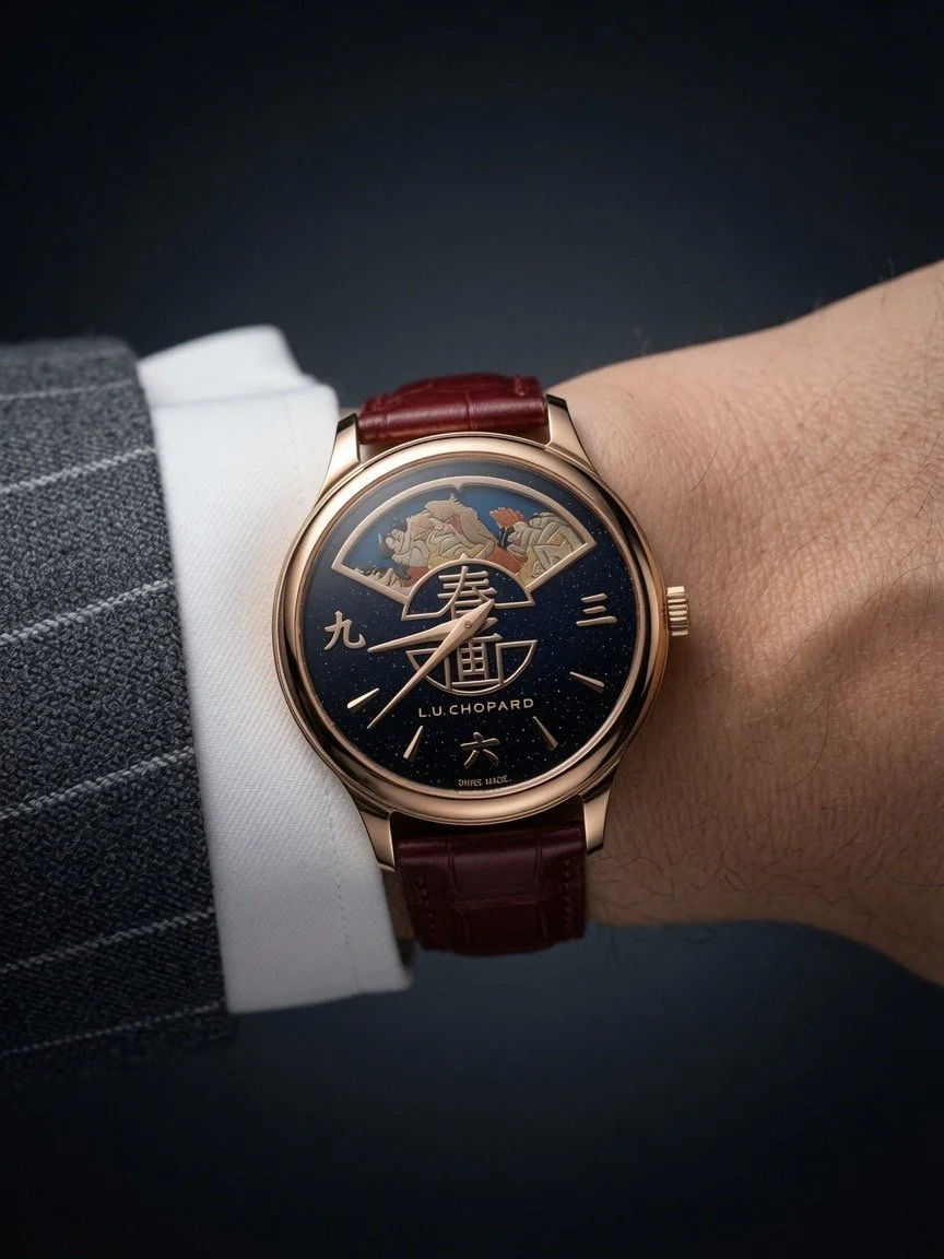 Chopard L.U.C Essence of Shunga: A Unique Dialogue Between Swiss Haute Horlogerie and Japanese Art