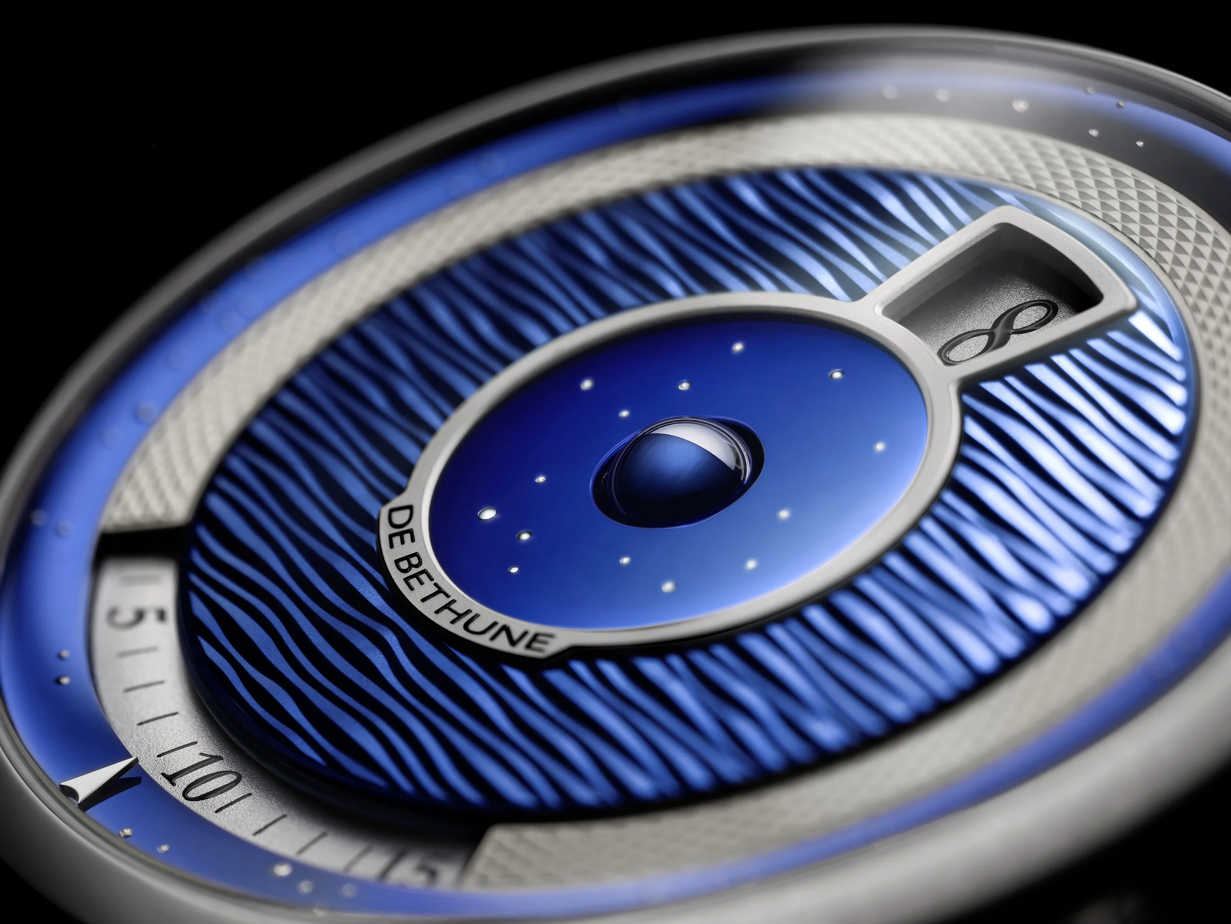 De Bethune DB25 Digitale Reimagines Digital Time Beneath a Starry Night