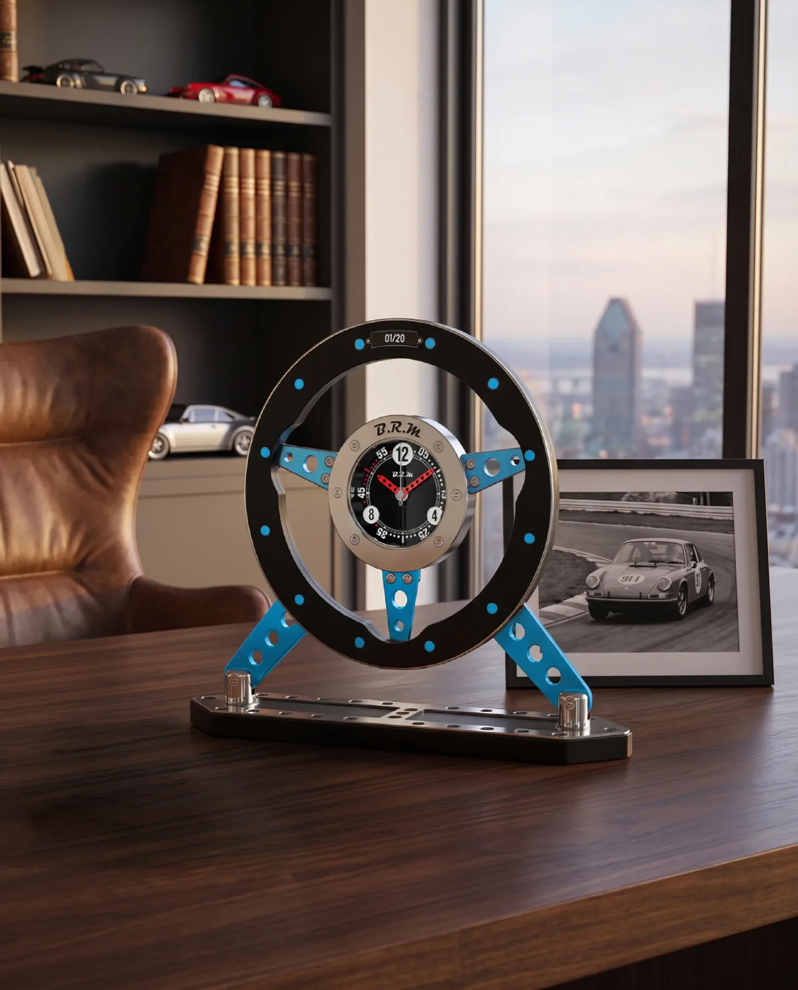 B.R.M Chronographes Turns Mechanical Icons Into Sculptural Clock Machines