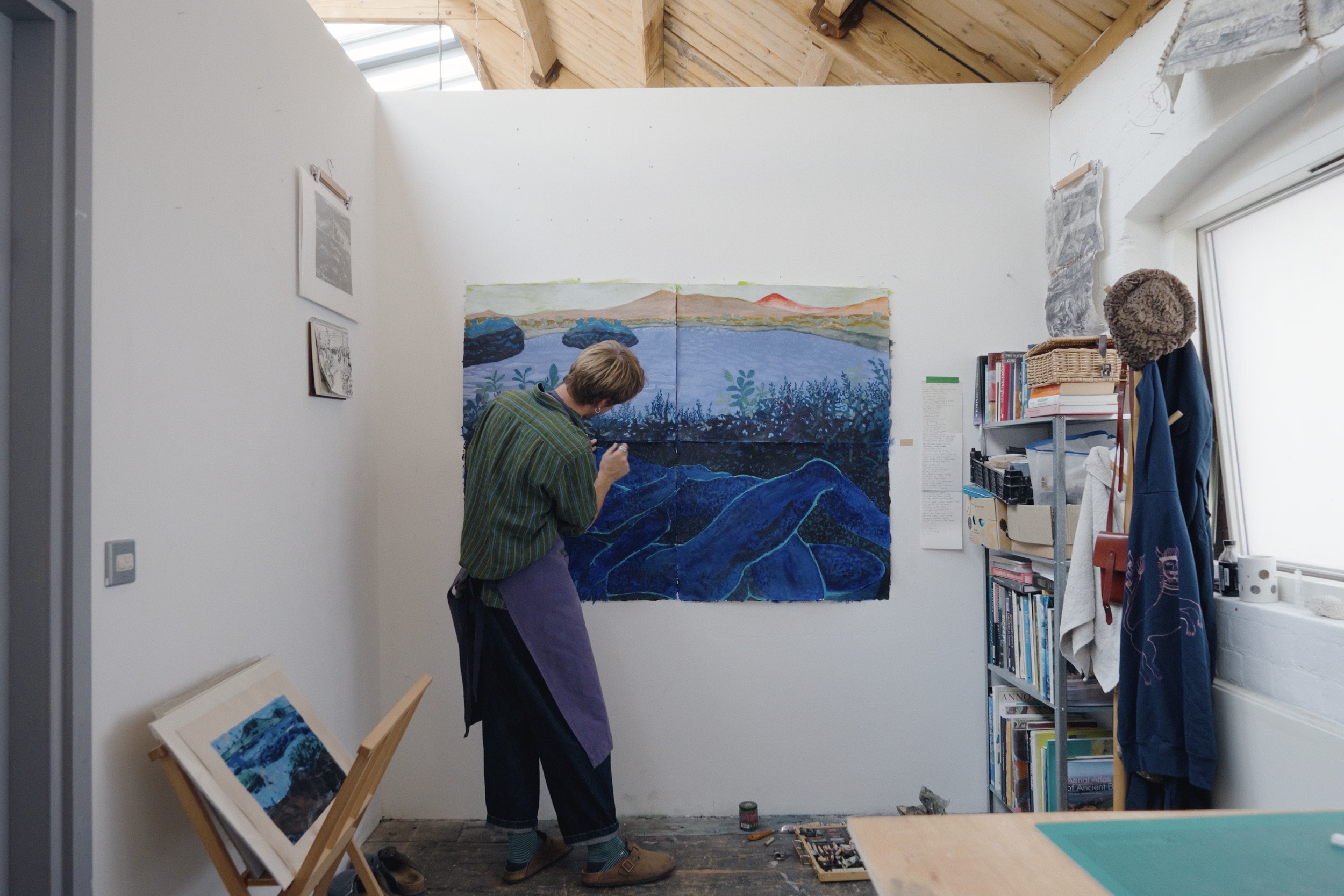 A short film showing Dougal Kirkland's artistic process, research and vision. Shot in West Wales and Stroud