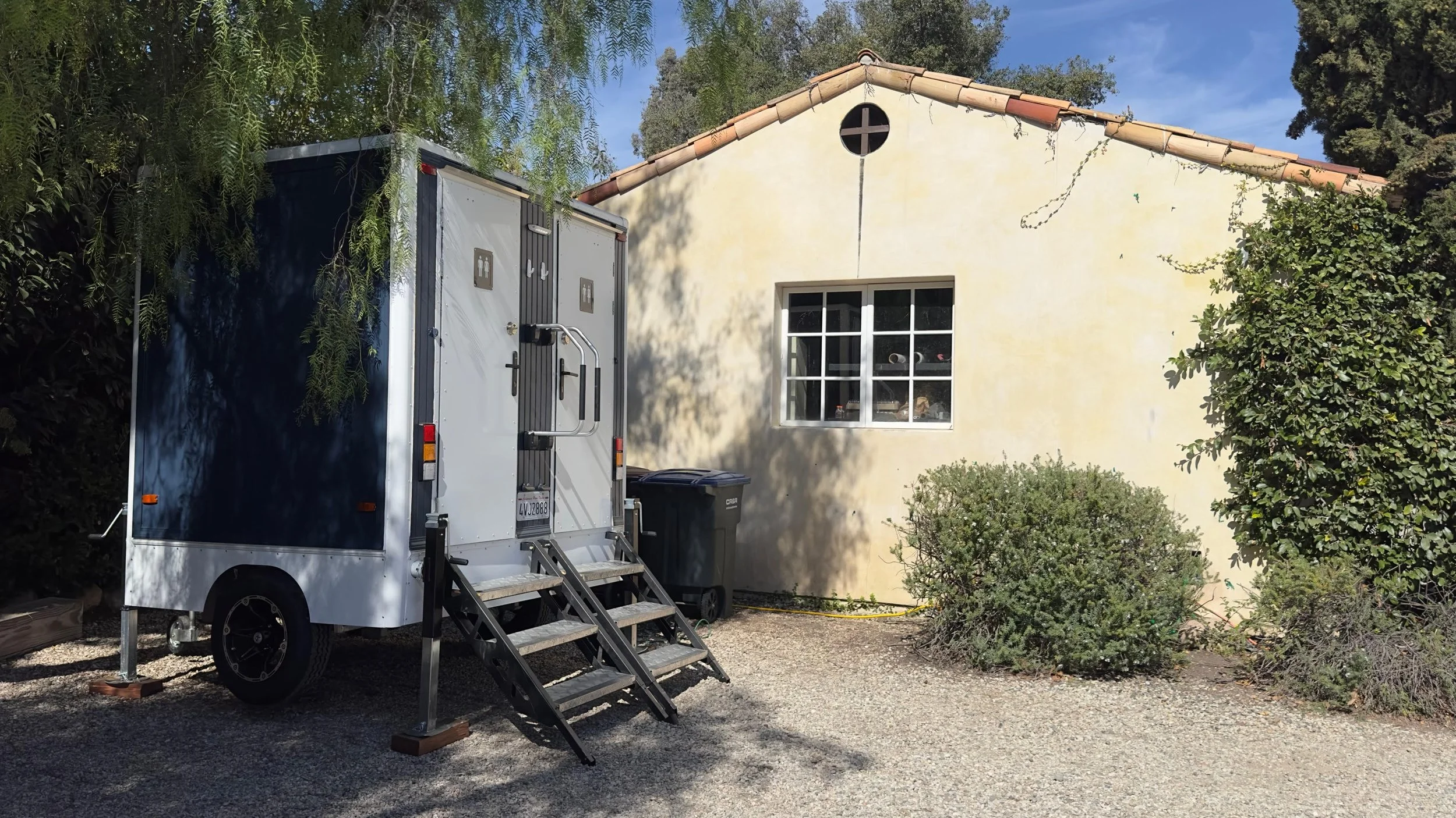 2 Stall Compact Restroom Trailer