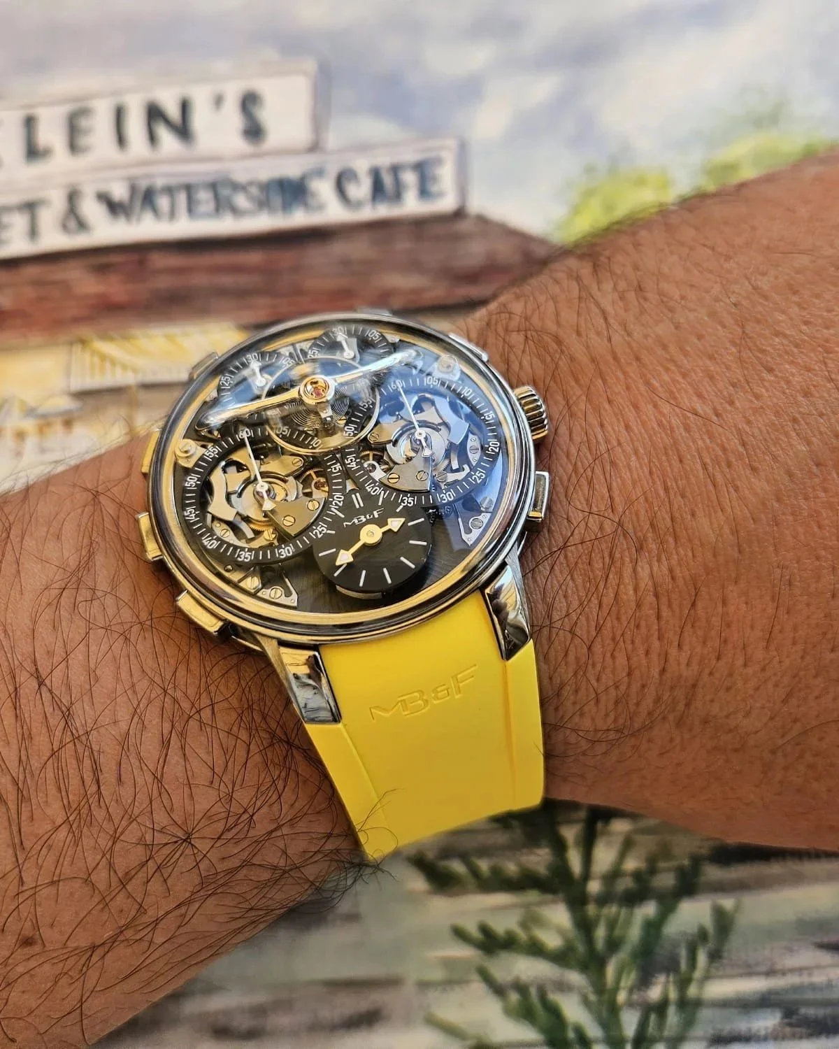 Escapement  MB&amp;F