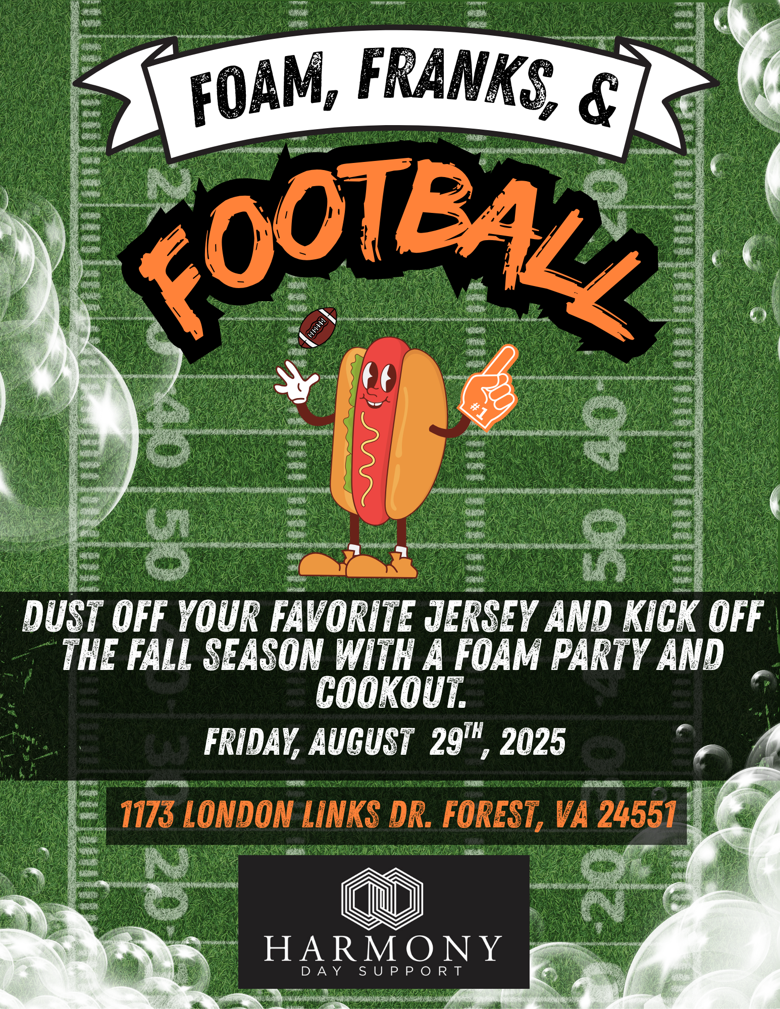 Foam, Franks, & Football