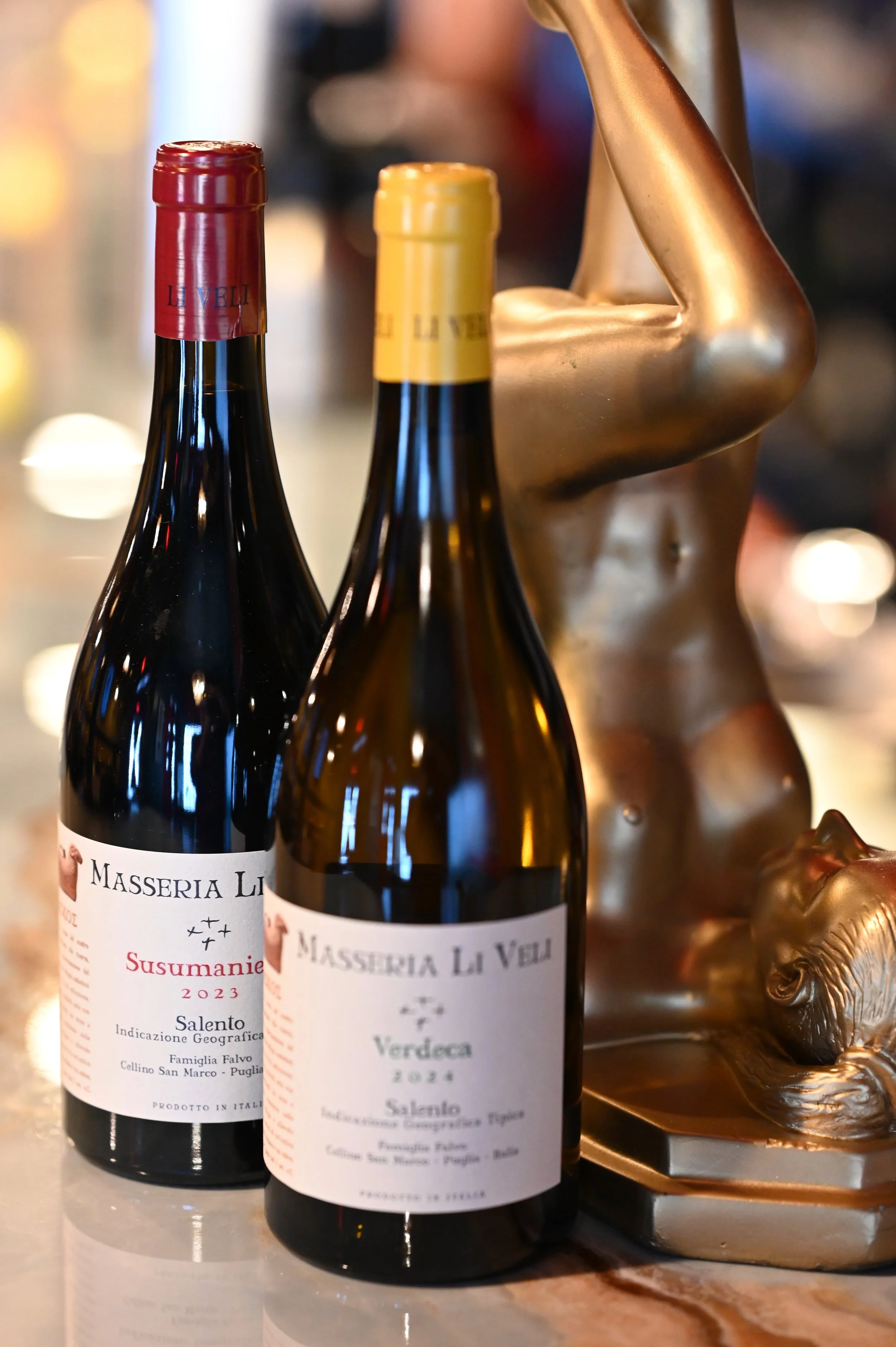 Bottles of Wine on the Bar