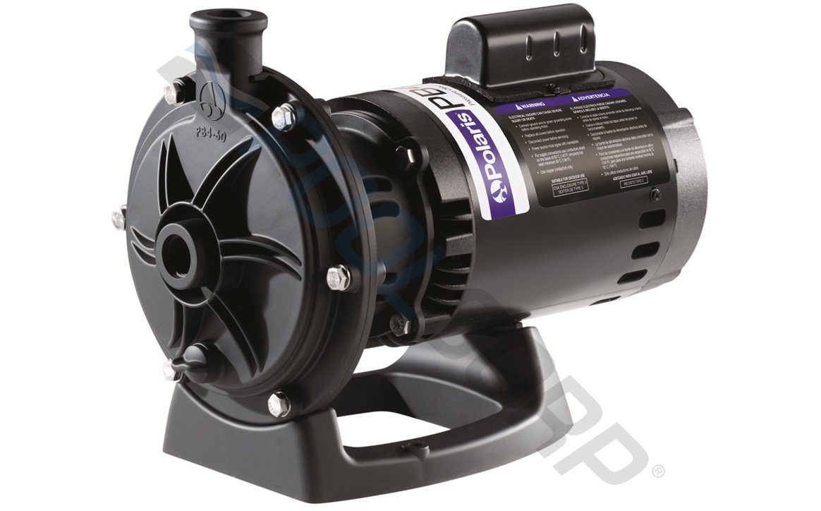 Polaris pool pump on a stand