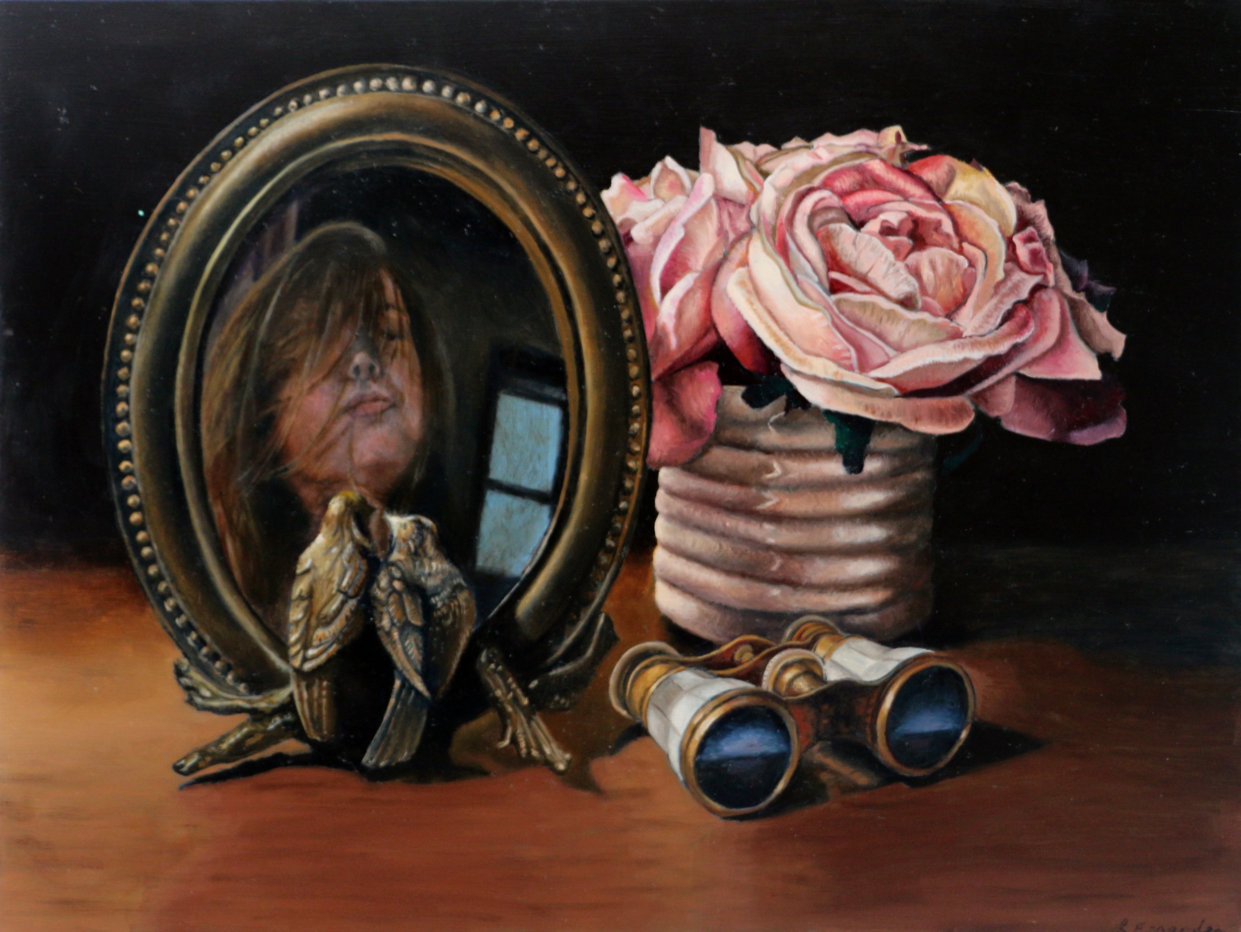 ,  Oil on Aluminum Panel,   9x12in., 
Available