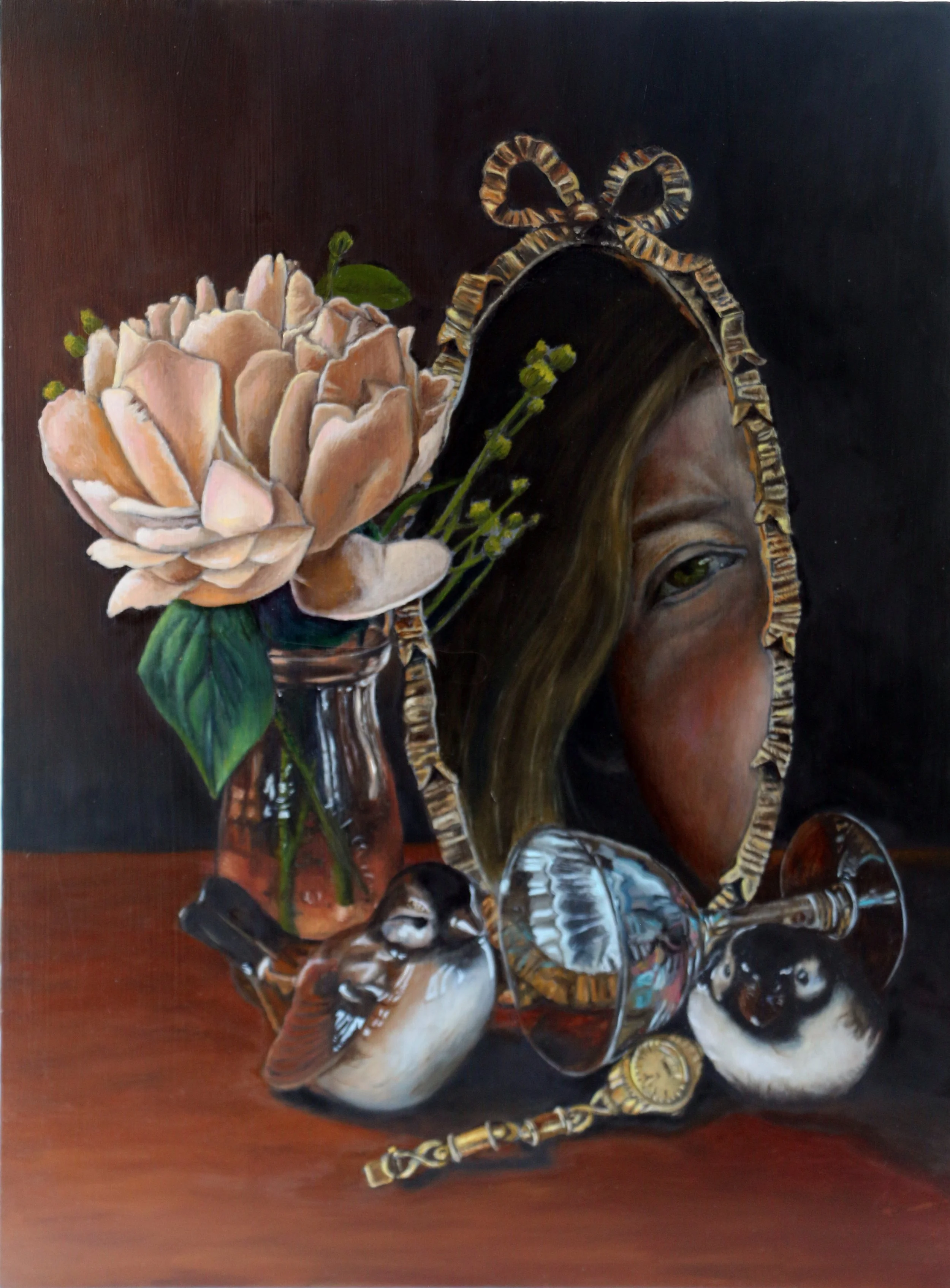 ,  Oil on Aluminum Panel,   9x12in., 
Available