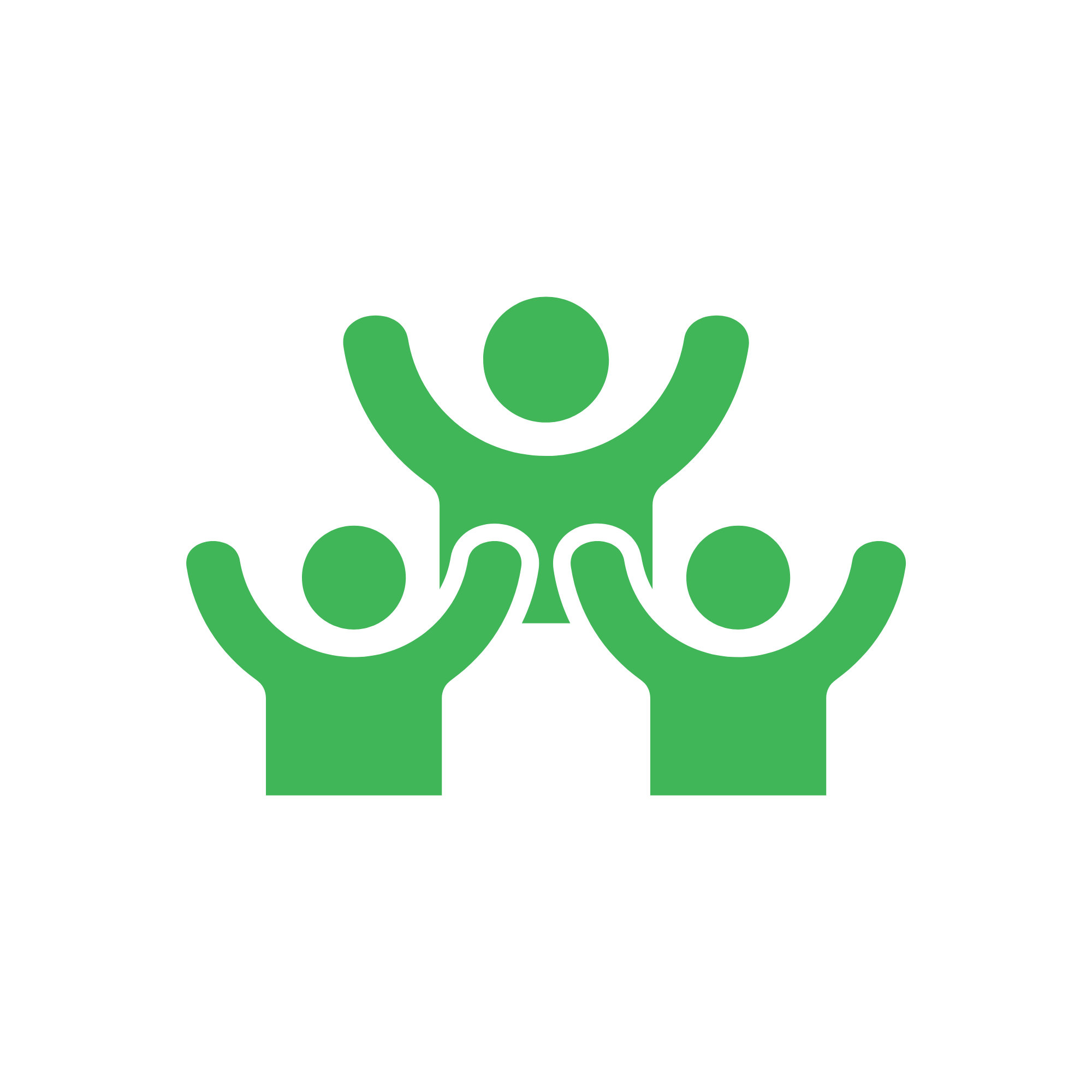 Green logo with a stylized human figure raising arms inside a circular shape, with the word 'ode' underneath in green, on a white background.