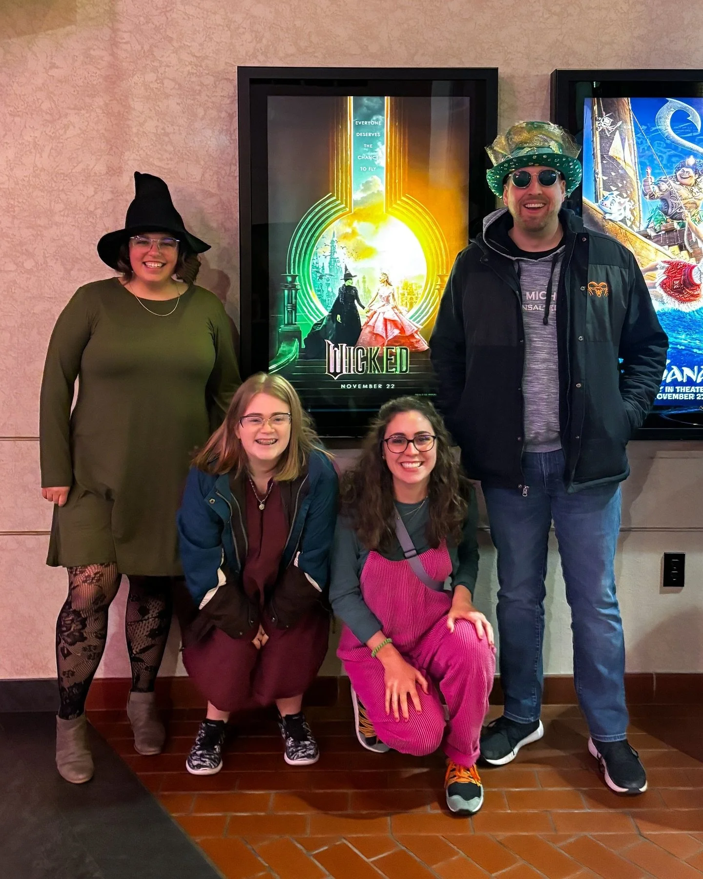 Wicked was so unbelievably thrillifying that we had to see it again 🩷💚