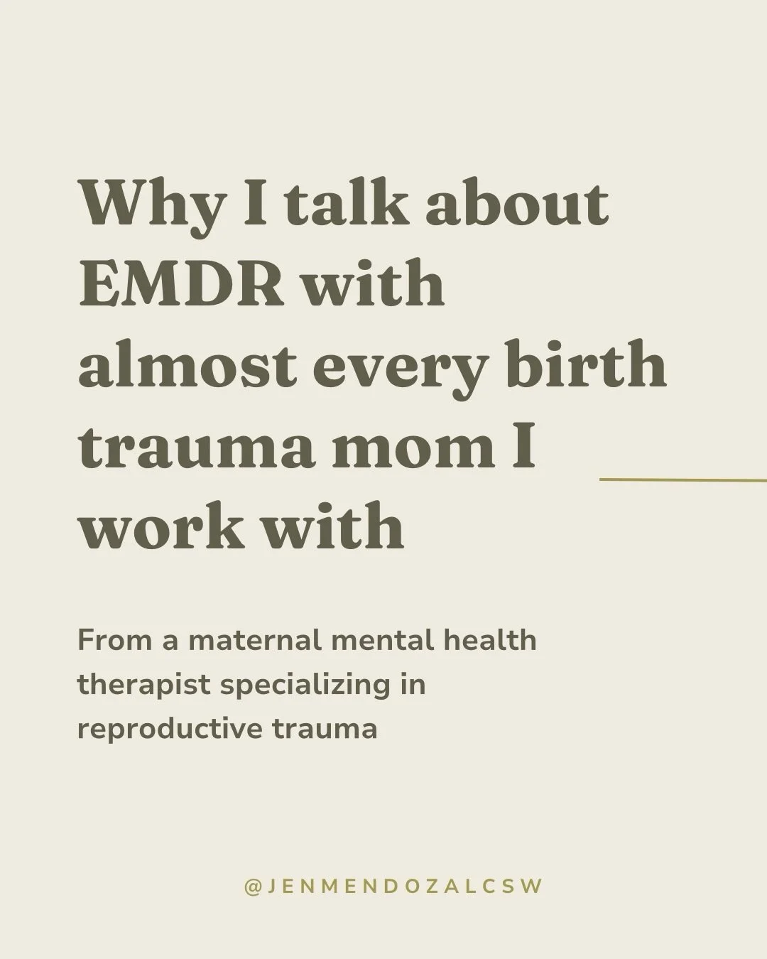Birth trauma doesn&rsquo;t just live in your memory. It lives in the body and in the nervous system.   And that changes everything about how it heals. 
If you&rsquo;ve tried talking about your birth and still feel stuck, it&rsquo;s not you. Birth tra