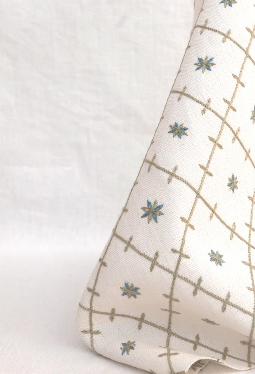 Paris l’après-midi, Textiles, Allée Maintenon_turquoise