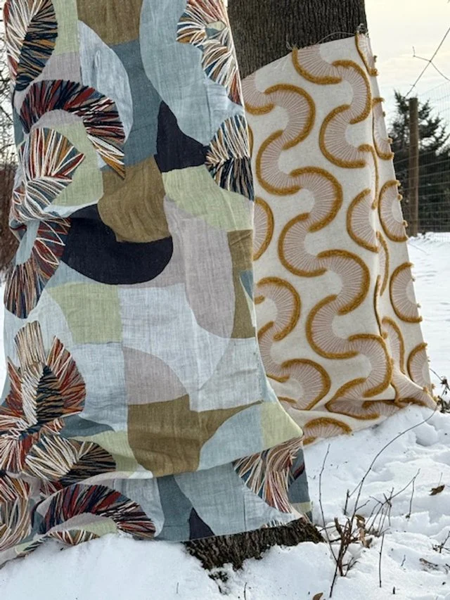 Karin Sajo, Textiles, Inflorescence 191 & Gitane 42.jpg