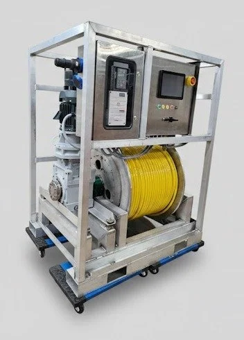 SeaView Geophysical's heave compensated winch to support open water Underwater Advanced Geophysical Classification surveys for UXO