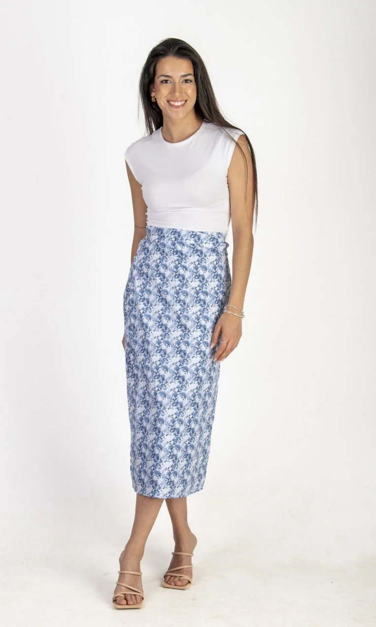 Falda Andrómeda Azul