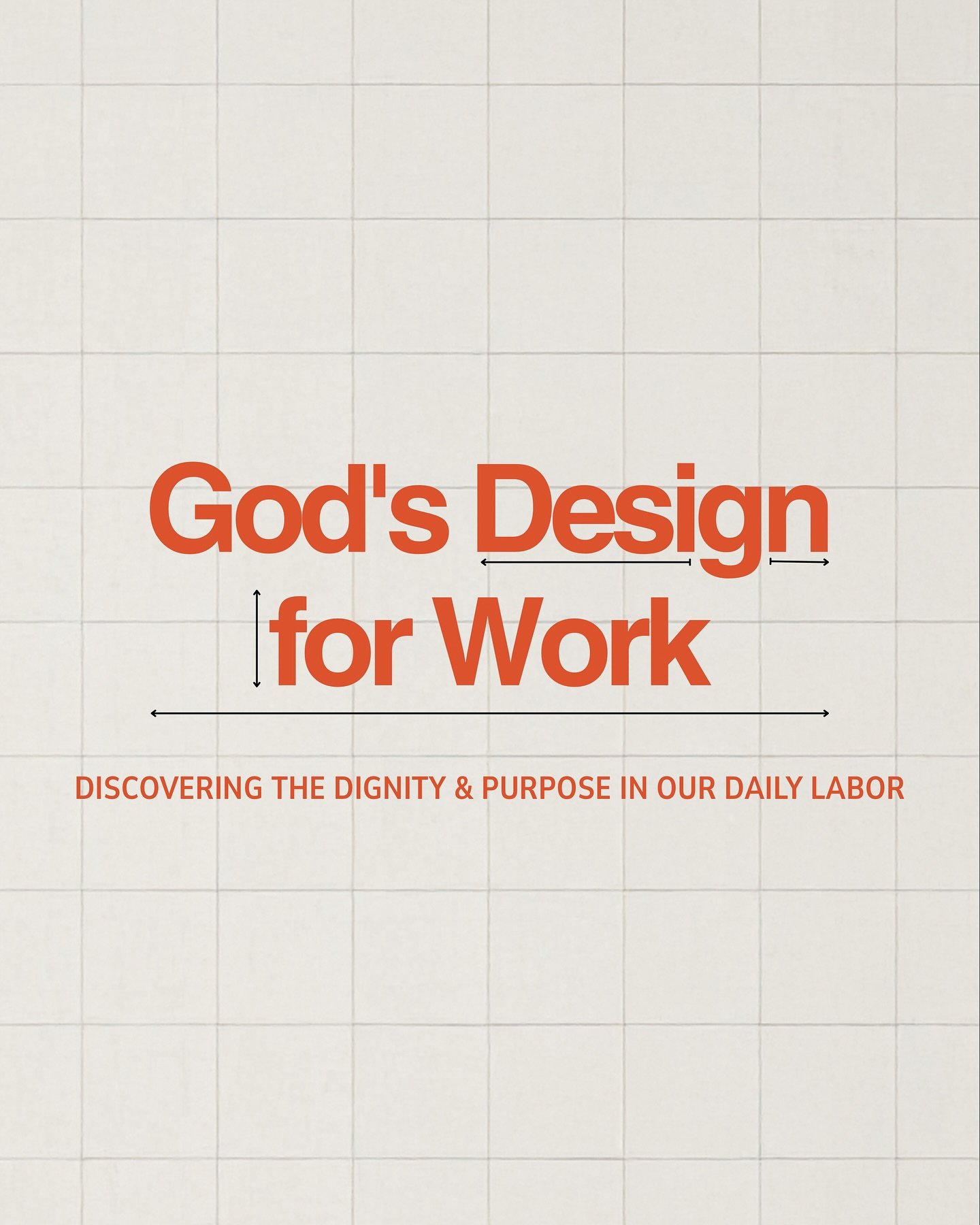 From Sunday&rsquo;s message &ldquo;Theology of Work Pt. 1&rdquo; by Pastor Jonny Ardavanis

Is work just a necessary evil, or could it be something sacred?

In this opening message from our summer series at Stonebridge, we dive deep into a topic rare