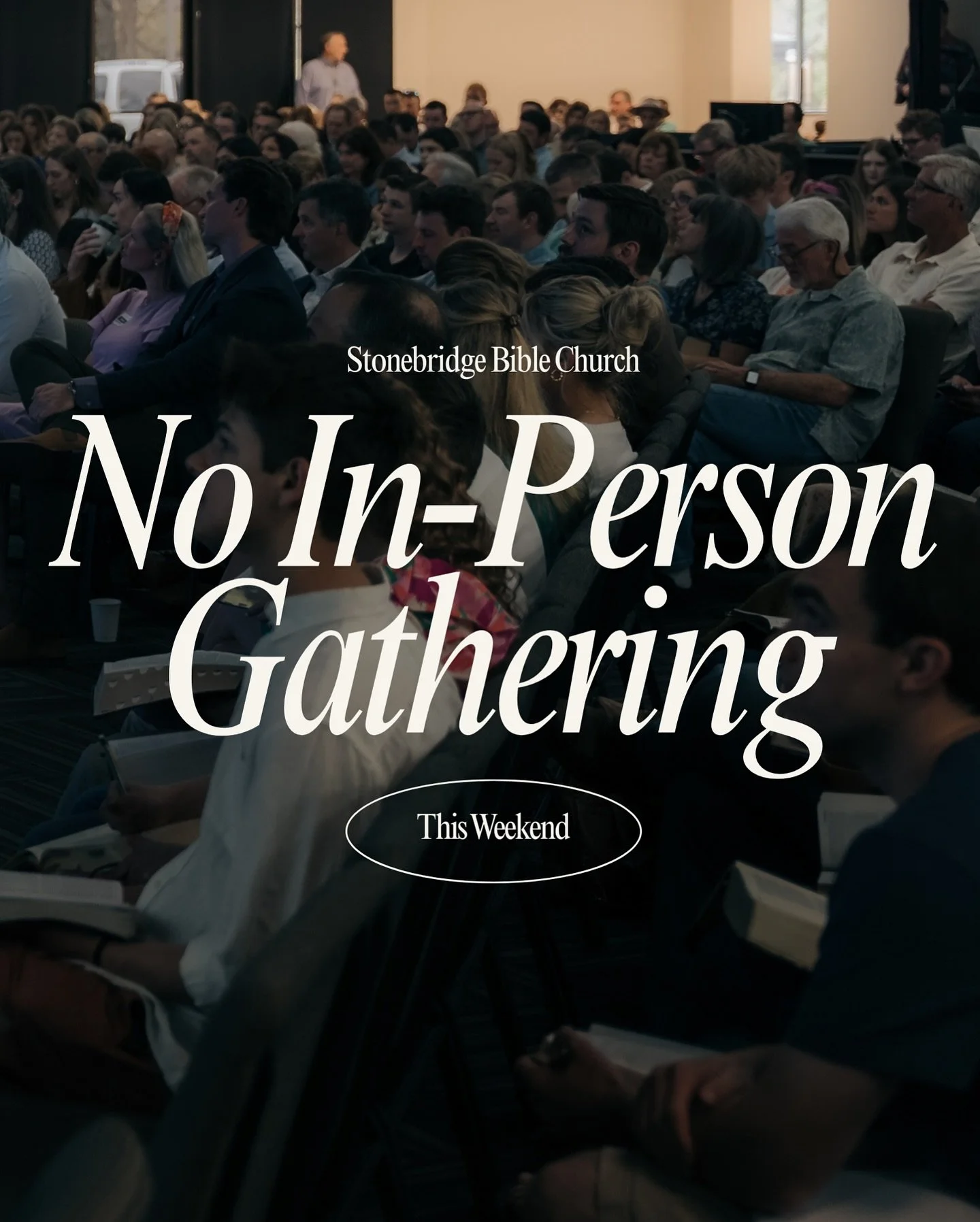 🚨Importnat letter from the Elders 🚨

Dear Stonebridge Family,

After careful consideration and prayer, we&nbsp;have decided&nbsp;to cancel our in-person church gathering this weekend due to&nbsp;anticipated severe weather. Our primary concern is th