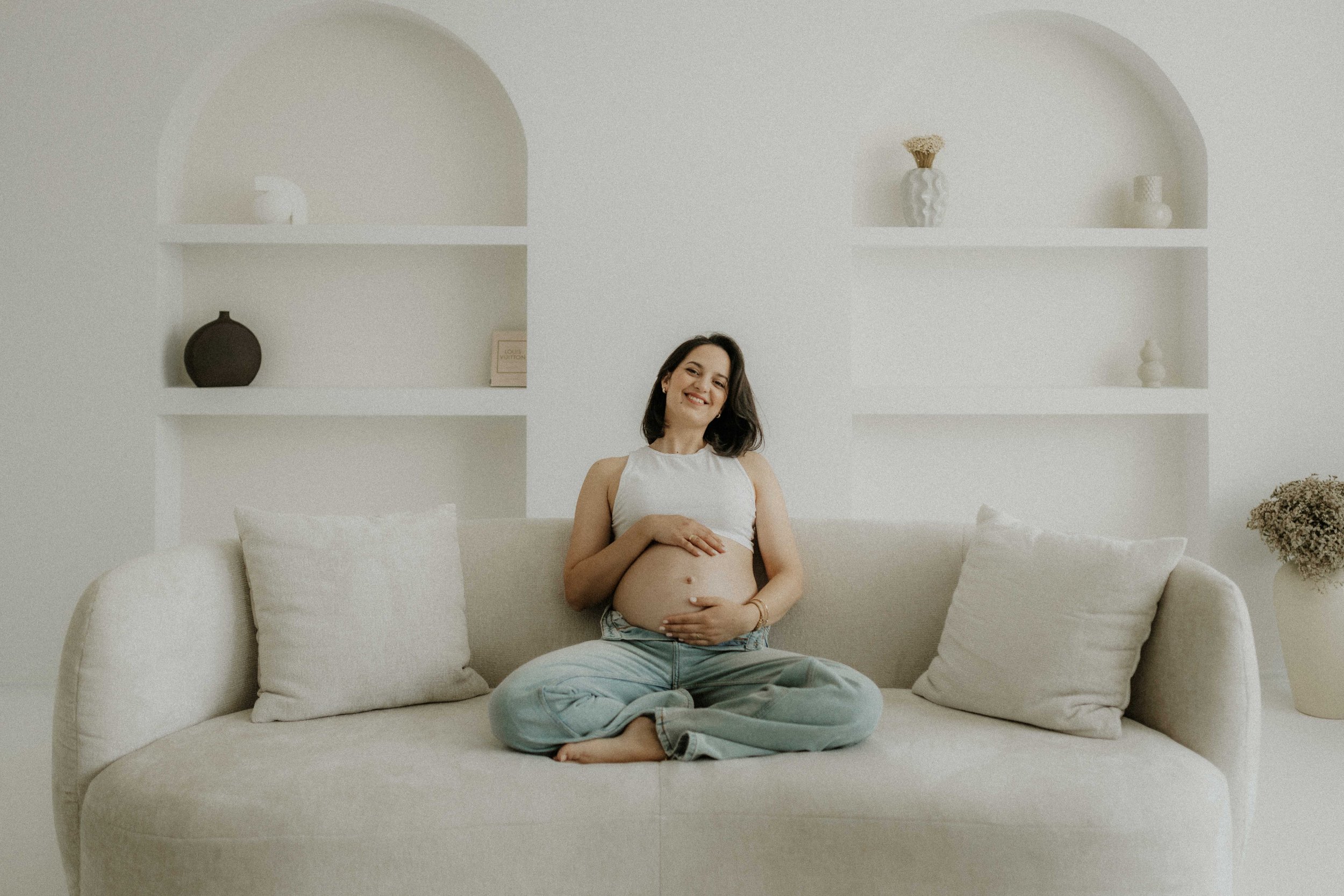 Kismama fotózás a Studio Noanban