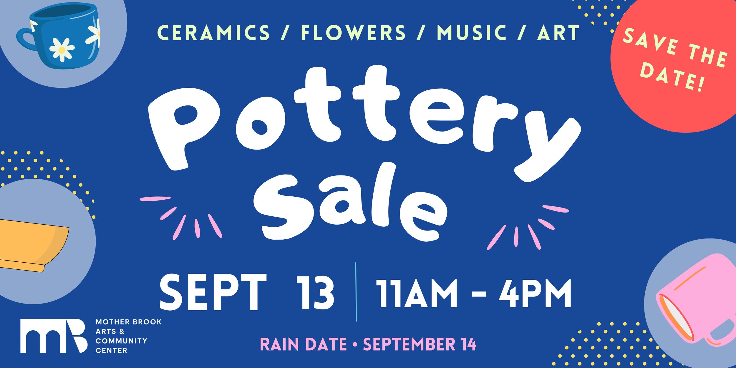 Save the Date: 2025 Pottery Sale!