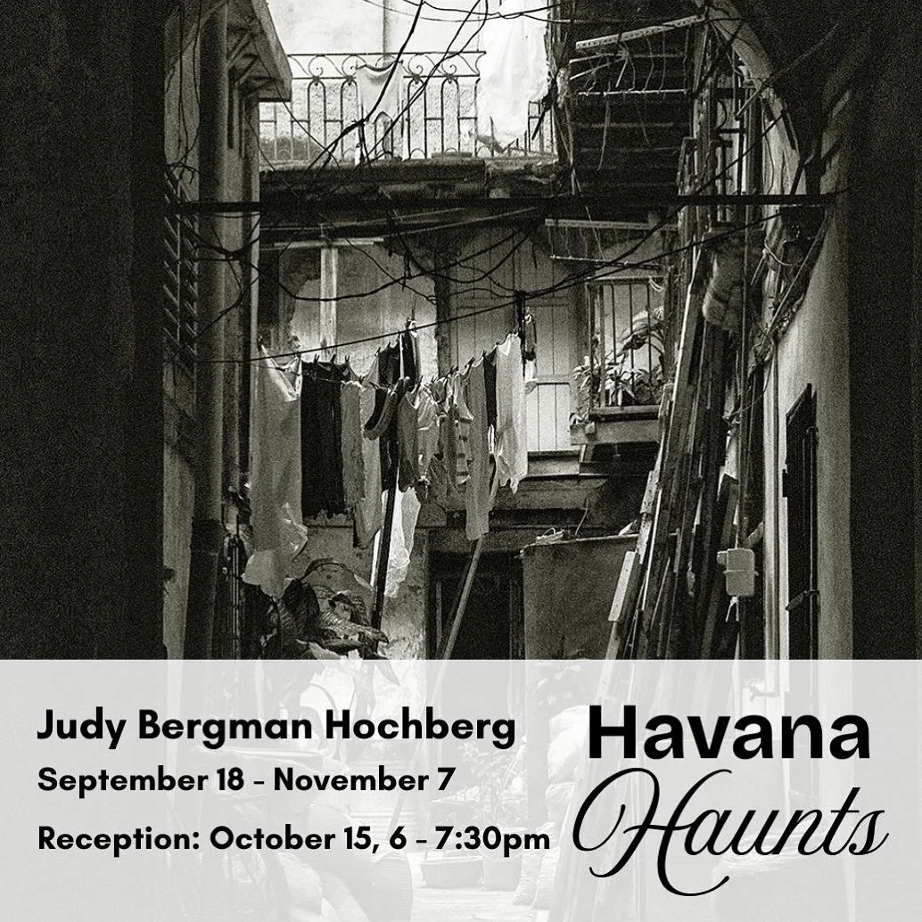 🖼️ On view @motherbrookarts Main Level Gallery: Havana Haunts, a portfolio of photogravures by Full Tilt Print Studio artist Judy Bergman Hochberg. Opens September 18, with a public reception on October 15, 6-7:30pm. Click the link in our bio to lea