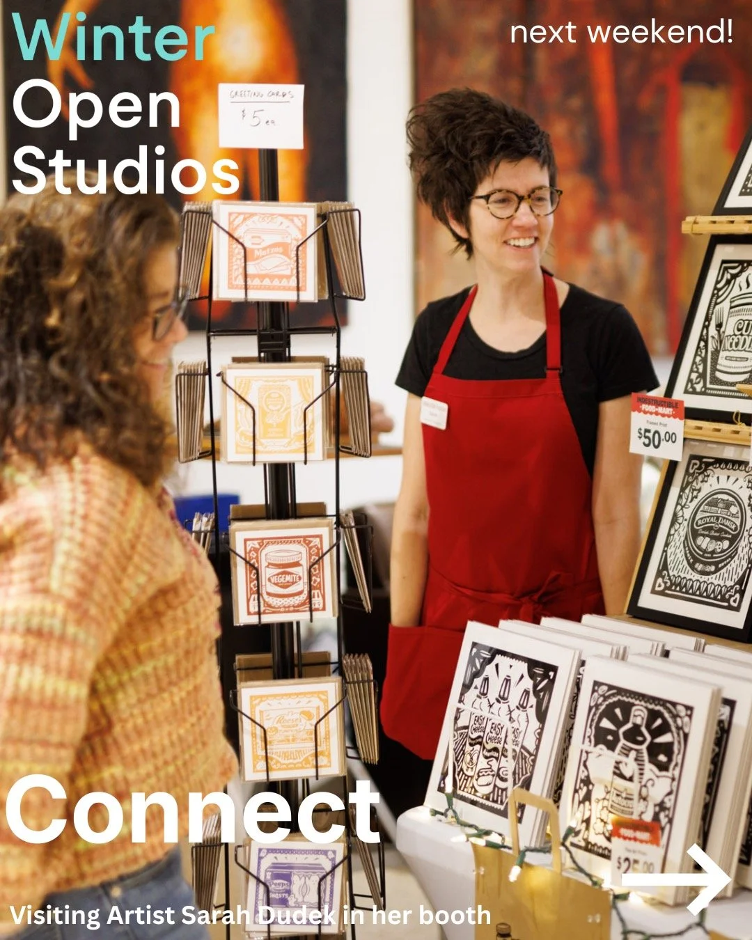 The countdown is on! Winter Open Studios returns next weekend, and it&rsquo;s the perfect time to discover meaningful, locally made art. Whether your &quot;shop small&quot; looks like supporting a local craftsperson, collecting from your favorite art