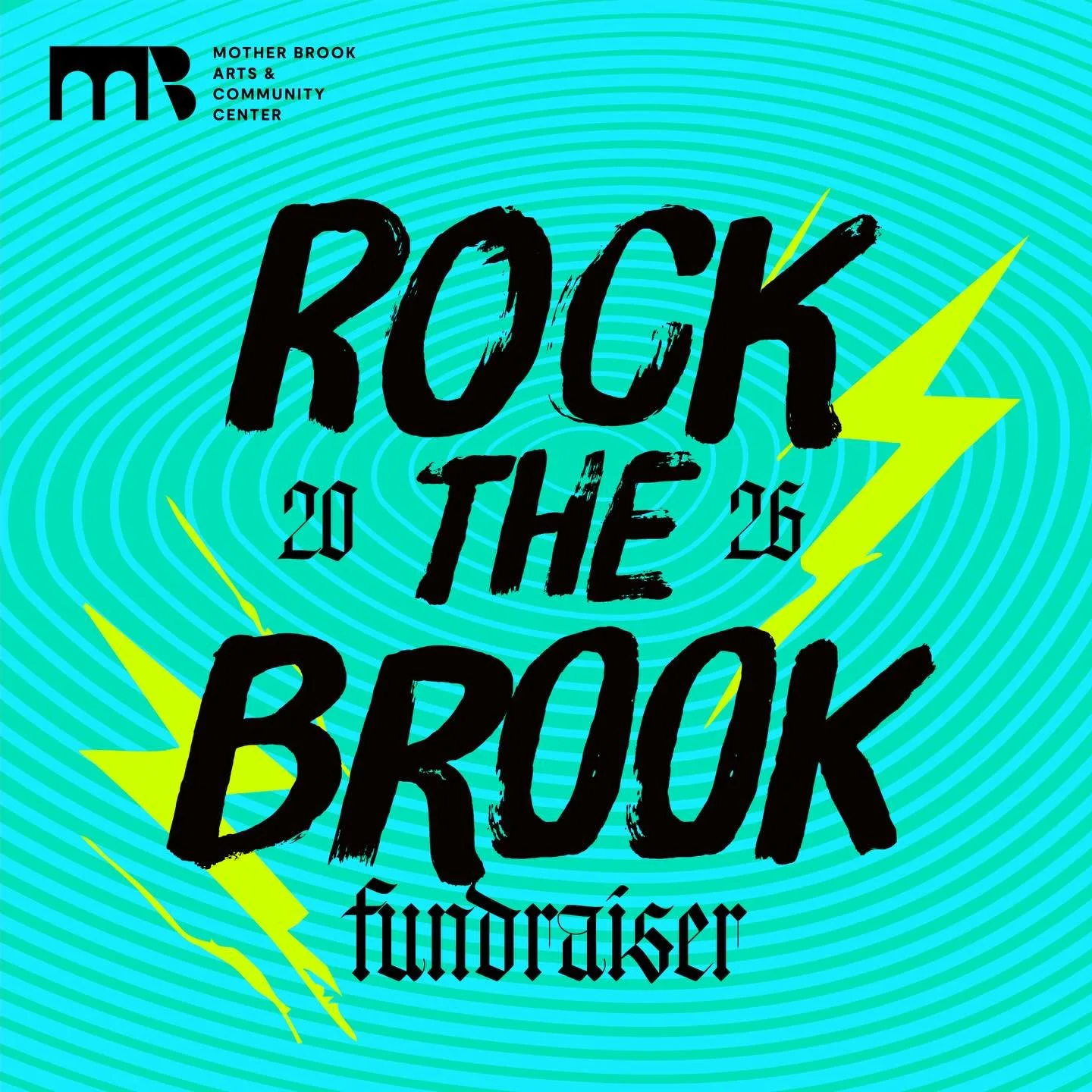 On February 7th, we are going to Rock the Brook! This special event, featuring 3 Dedham-based rock bands, will raise funds to improve @motherbrookarts 3,300 square foot multi use space. Our ultimate goal - to house a new venue for live music and perf