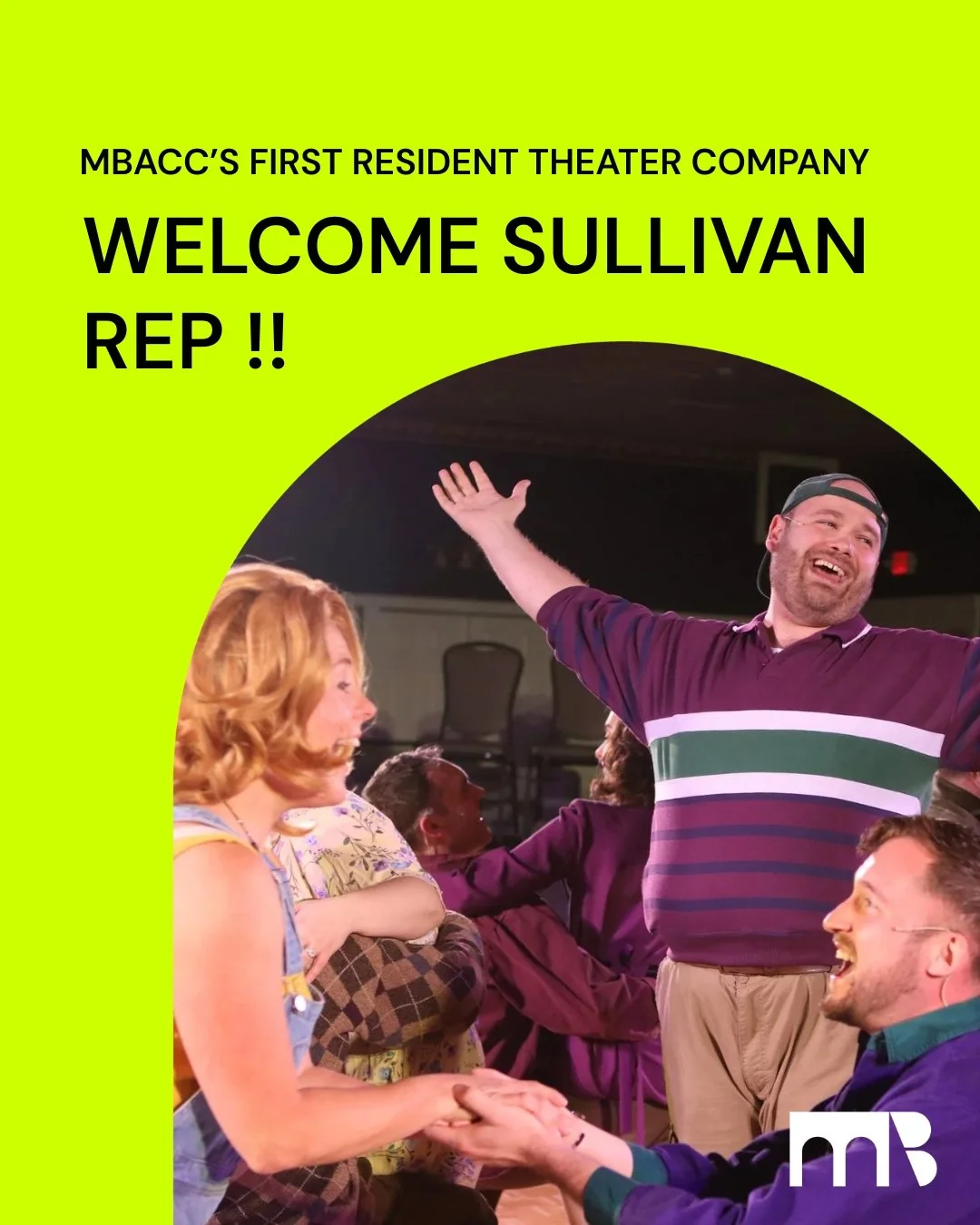 Sullivan Rep brings their 2026 season to Dedham!

We&rsquo;re excited to welcome Sullivan Rep as MBACC&rsquo;s new Resident Theater Group. Their work brings powerful storytelling, performance, and community engagement into our creative ecosystem, exp