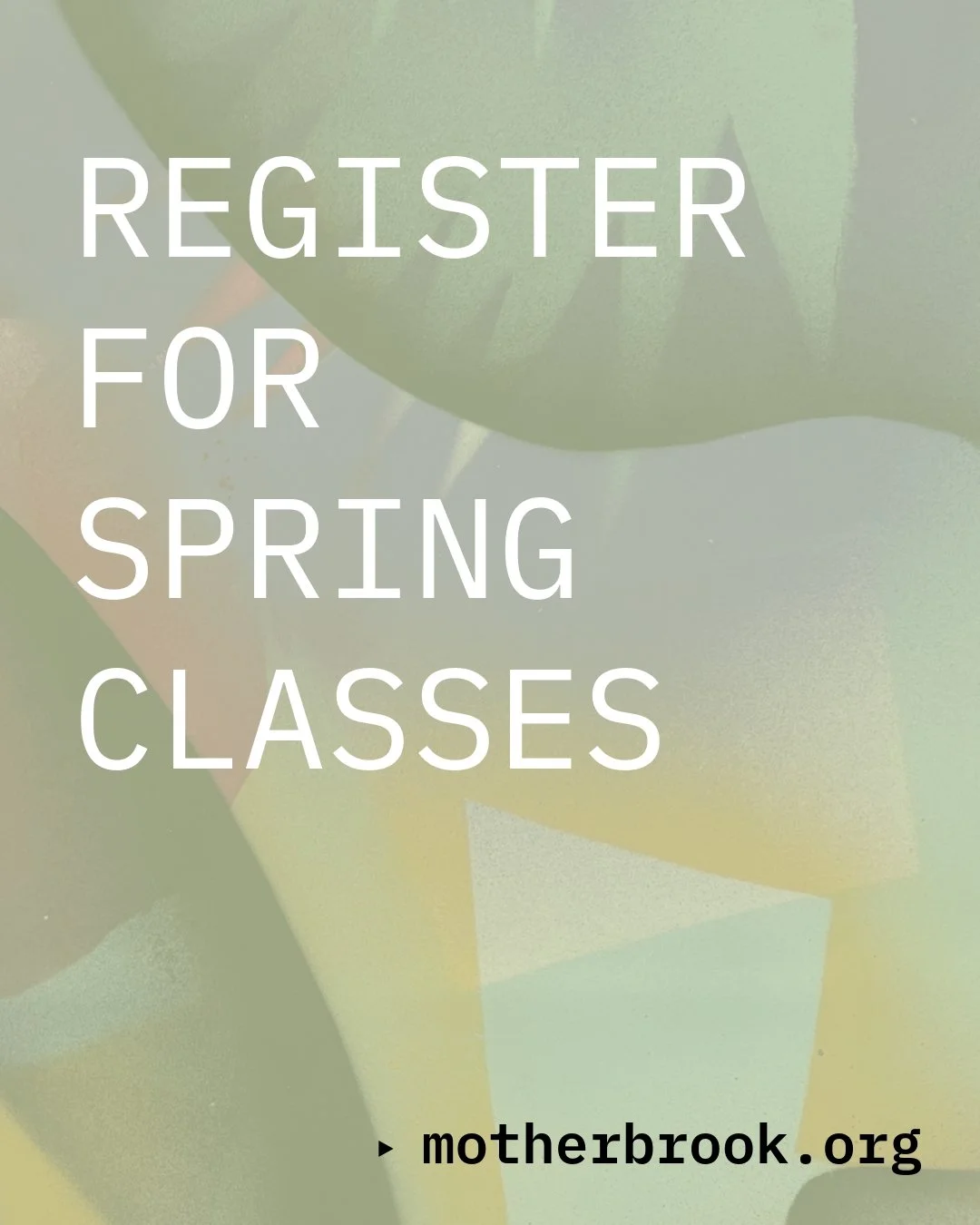 It might be cold outside, but Spring is just around the corner! Registration for Spring 2026 classes and workshops - including a new painting class! - opens to the public tomorrow morning at 11am. Don't miss your chance to explore a new medium or fur