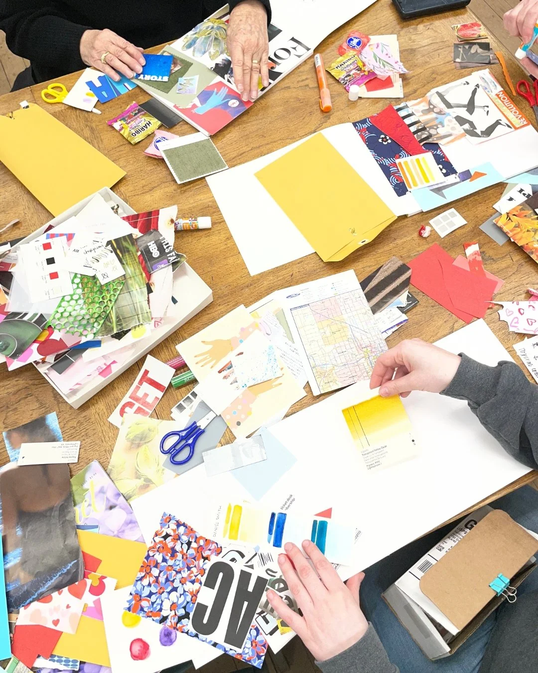 Thank you to everyone who joined our collage workshop last week led by @paperworkcollage!
Participants layered textures, cut bold shapes, played with composition, and left with truly unique pieces.
Stay tuned for more upcoming workshops at Mother Bro