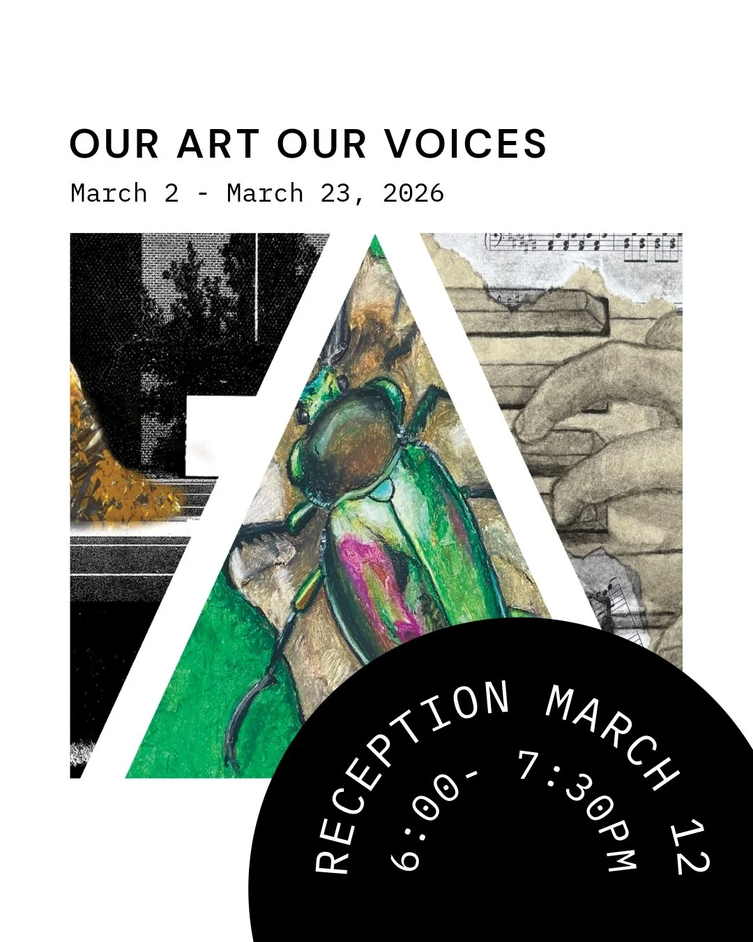 TONIGHT!! Celebrating young artists 🎨 Join us for the reception of Our Art, Our Voice, our annual exhibition featuring work by Dedham High School students. Come experience the creativity, perspective, and talent of the next generation of artists in 