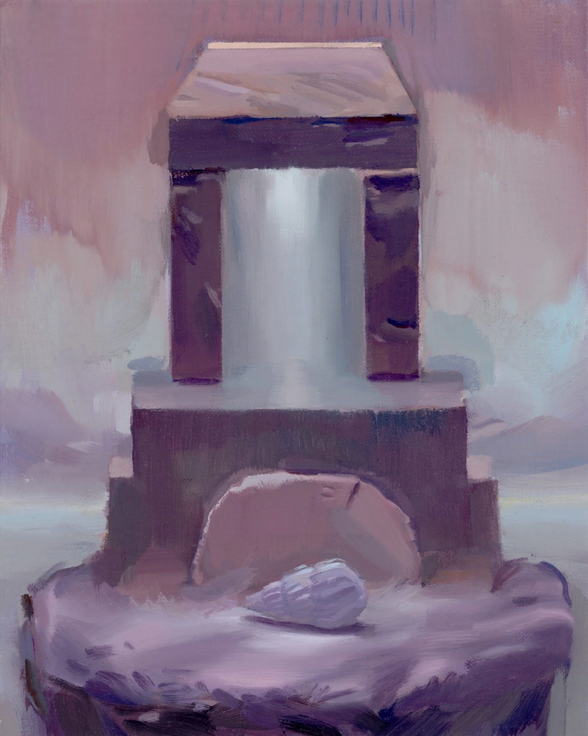 🌟 Open Studios Visiting Artists Feature:

Mike Ryczek @m_ryczek is a Massachusetts-based painter exploring layered, semi-realistic abstractions of imagined environments, using photography as a starting point. His work reflects nostalgia, memory, and