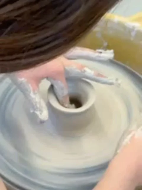 Summer Youth Arts is officially underway! 🎉

Our young artists kicked off the week getting their hands in clay. They will be working with clay every day, and on the wheel every Monday.

Here&rsquo;s a glimpse of today&rsquo;s wheel-throwing session 