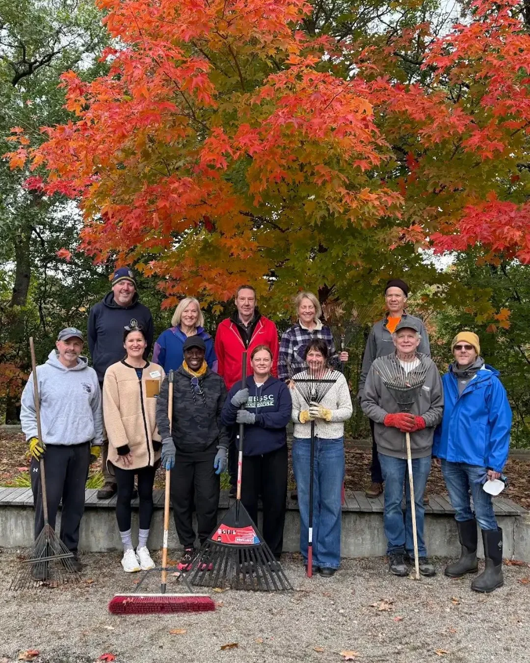 A little teamwork goes a long way! 🍂 Thank you to everyone who joined our Fall Clean-Up Day with Clean-Up Dedham on Saturday, October 17.

A special shout-out to our MBACC Board Members and tenants, Selectboard member Erin Boles-Welsh, and Chief d&r