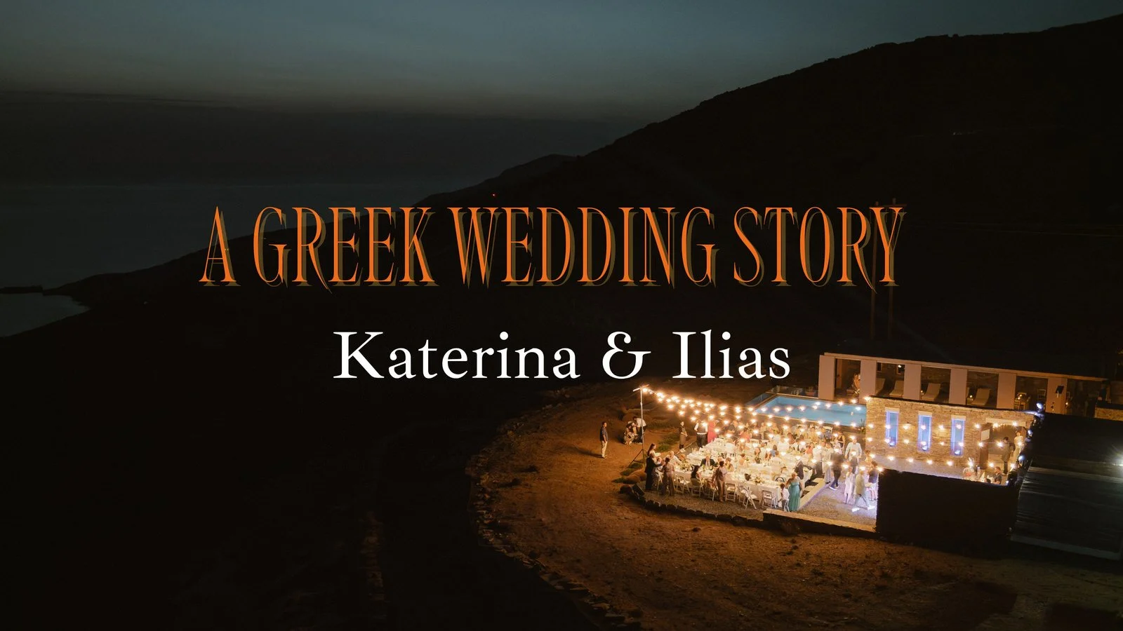 A wedding on Tinos — what the wind and the marble do to a Greek island wedding