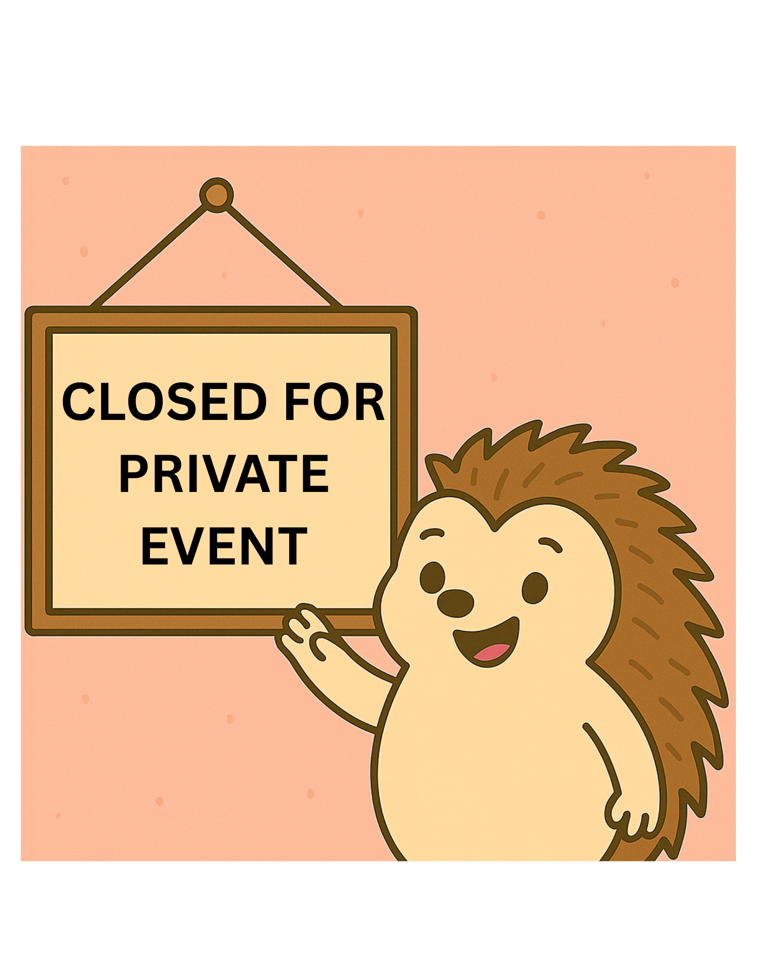 Closed for private events