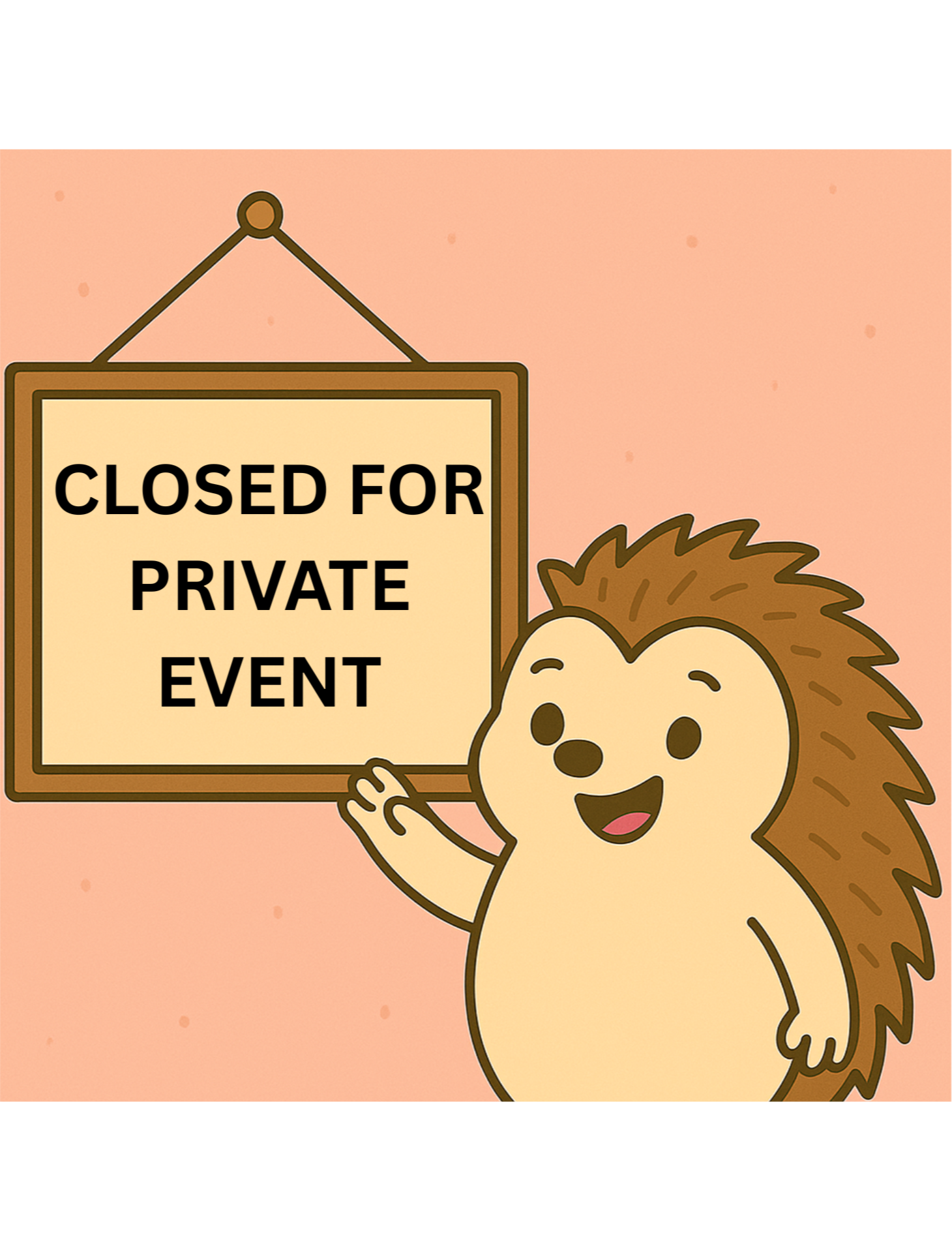 Closed for a private event