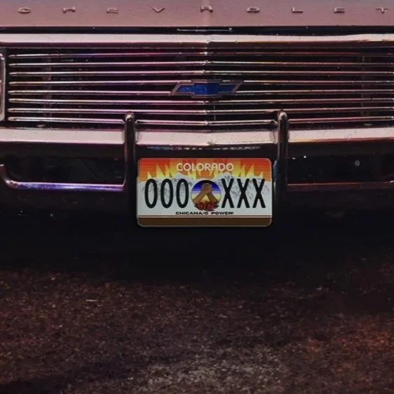 The Chicana/o License Plate PIN# Donation