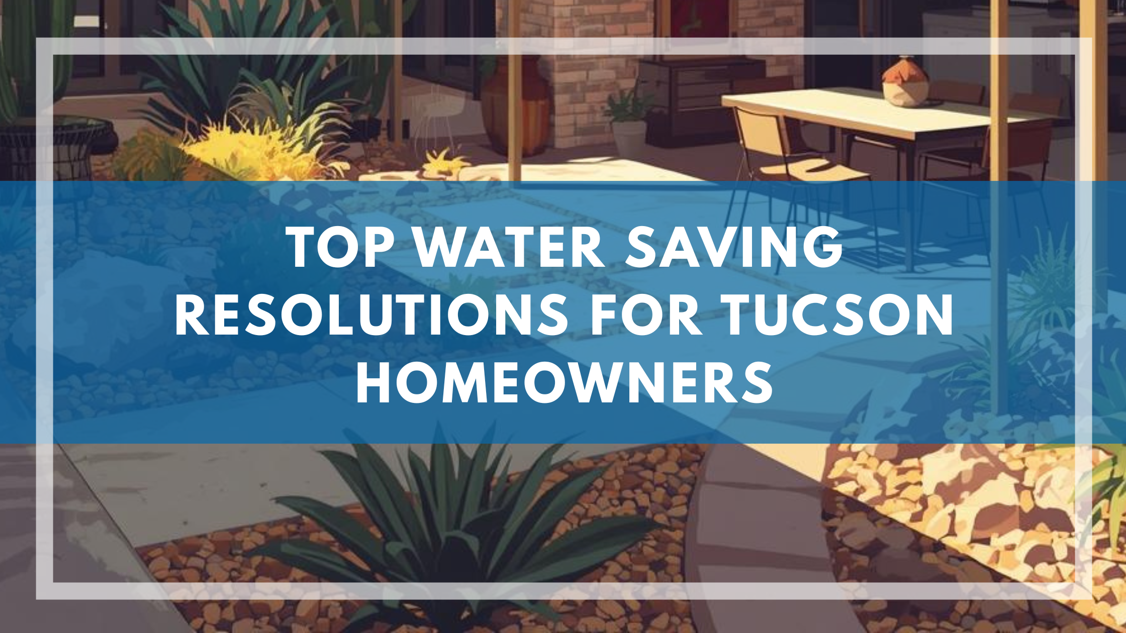 Top Water Saving Resolutions for Tucson Homeowners
