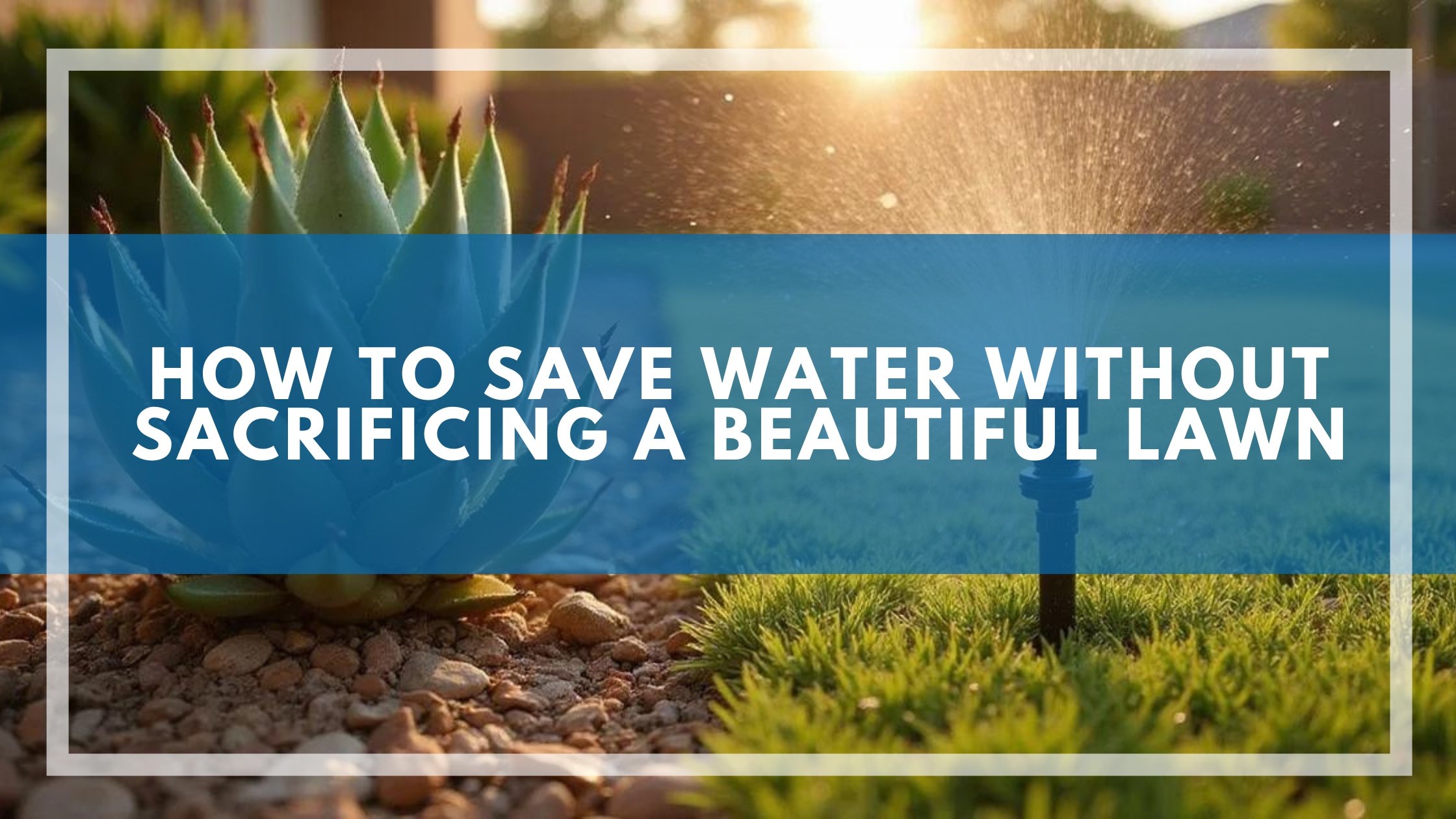 How to Save Water Without Sacrificing a Beautiful Lawn