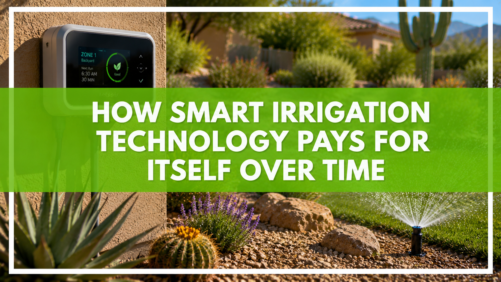 How Smart Irrigation Technology Pays for Itself Over Time