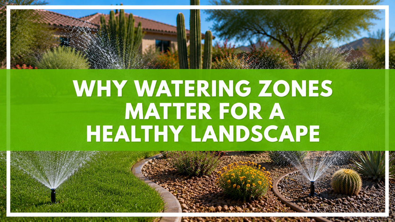 Why Watering Zones Matter for a Healthy Landscape