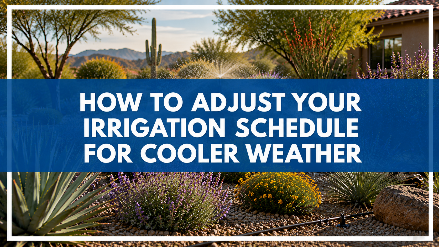 How to Adjust Your Irrigation Schedule for Cooler Weather