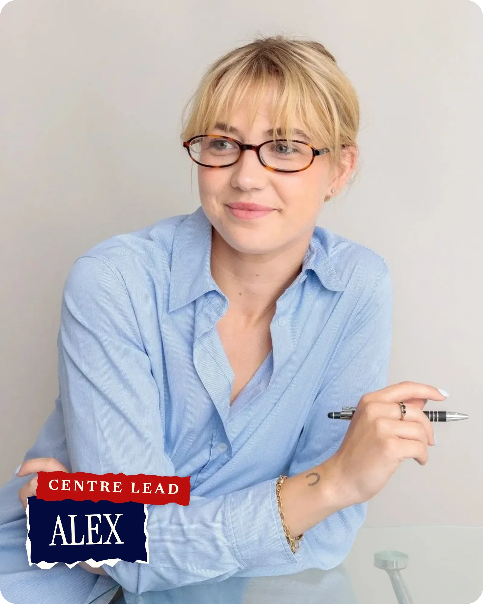 Alex, Centre Lead