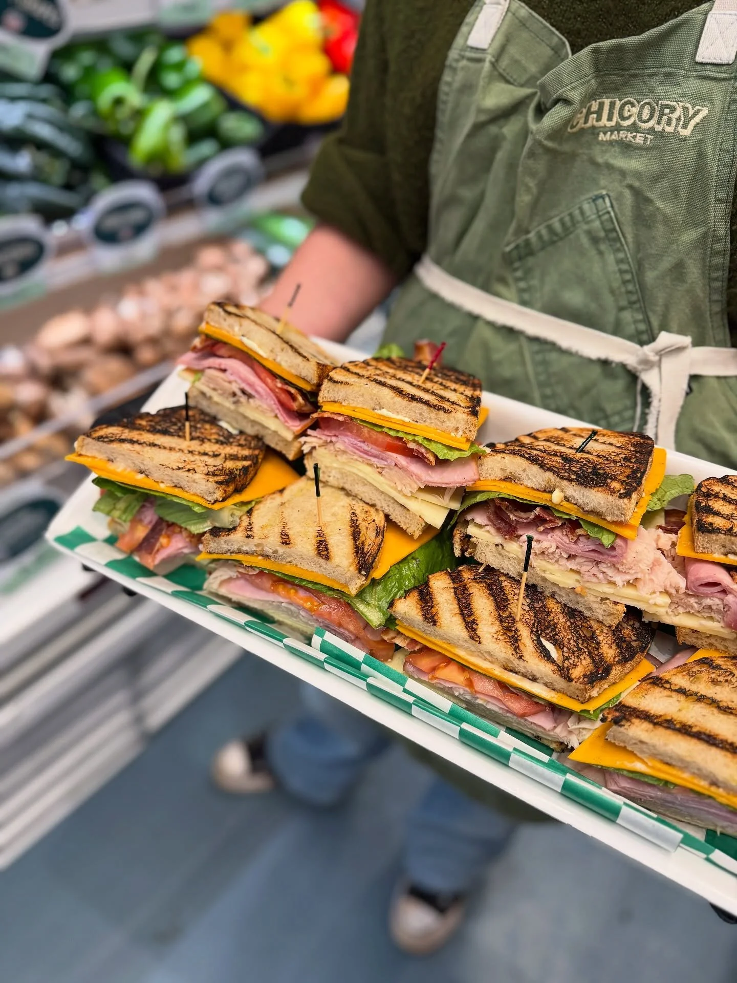 🥪 On Saturday&rsquo;s we eat Members Only Clubs 🥪

Our club sammys are stuffed with turkey, ham, lettuce, tomato, bacon, Swiss, and cheddar on sourdough. It&rsquo;s a cult classic around Chicory, so stop by and try one today!

We&rsquo;re here til 