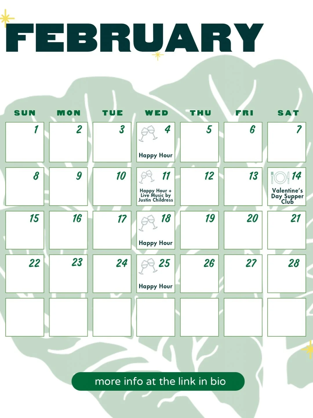 💕 February at Chicory 💕

Our Supper Club series is back with a special Valentine&rsquo;s Day edition on Saturday, 2/14 from 6-8pm. If you&rsquo;re looking for a dinner resy, look no further&mdash;we&rsquo;ve got some of the best food in Oxford and 